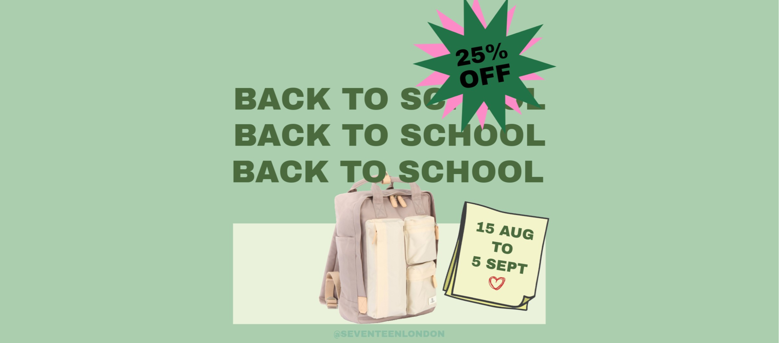 Back To School Sale 2025