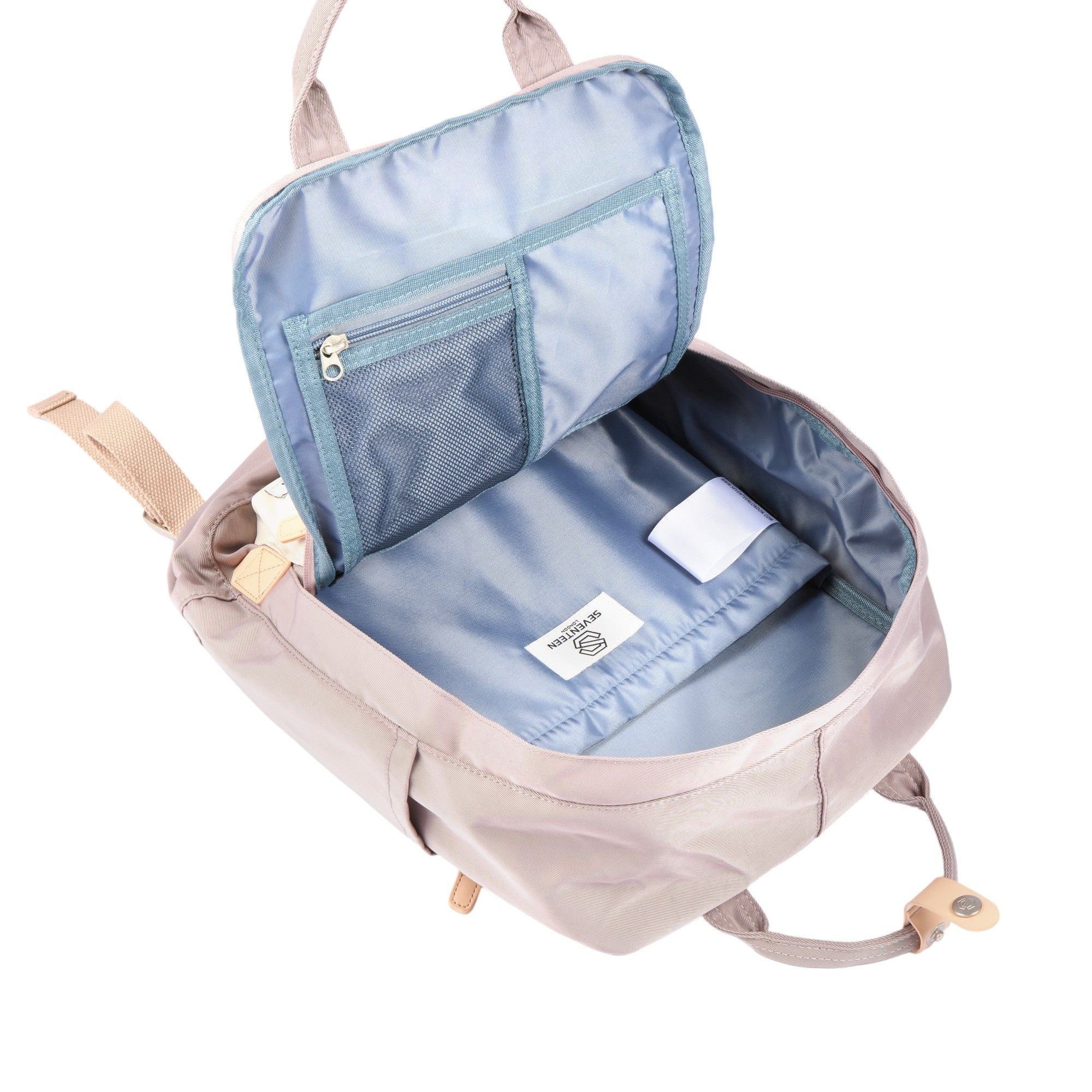 Piccadilly Circus Backpack - Grey & Cream