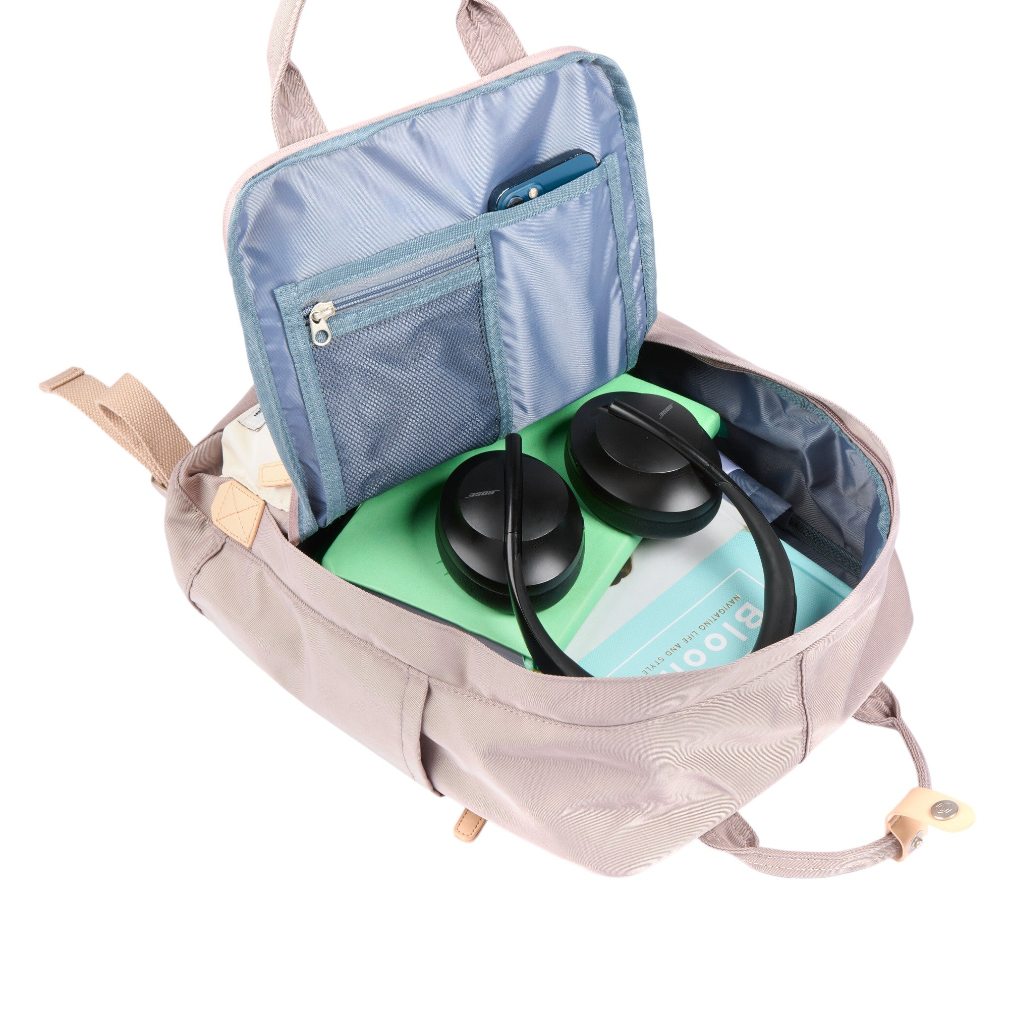 Piccadilly Circus Backpack - Grey & Cream