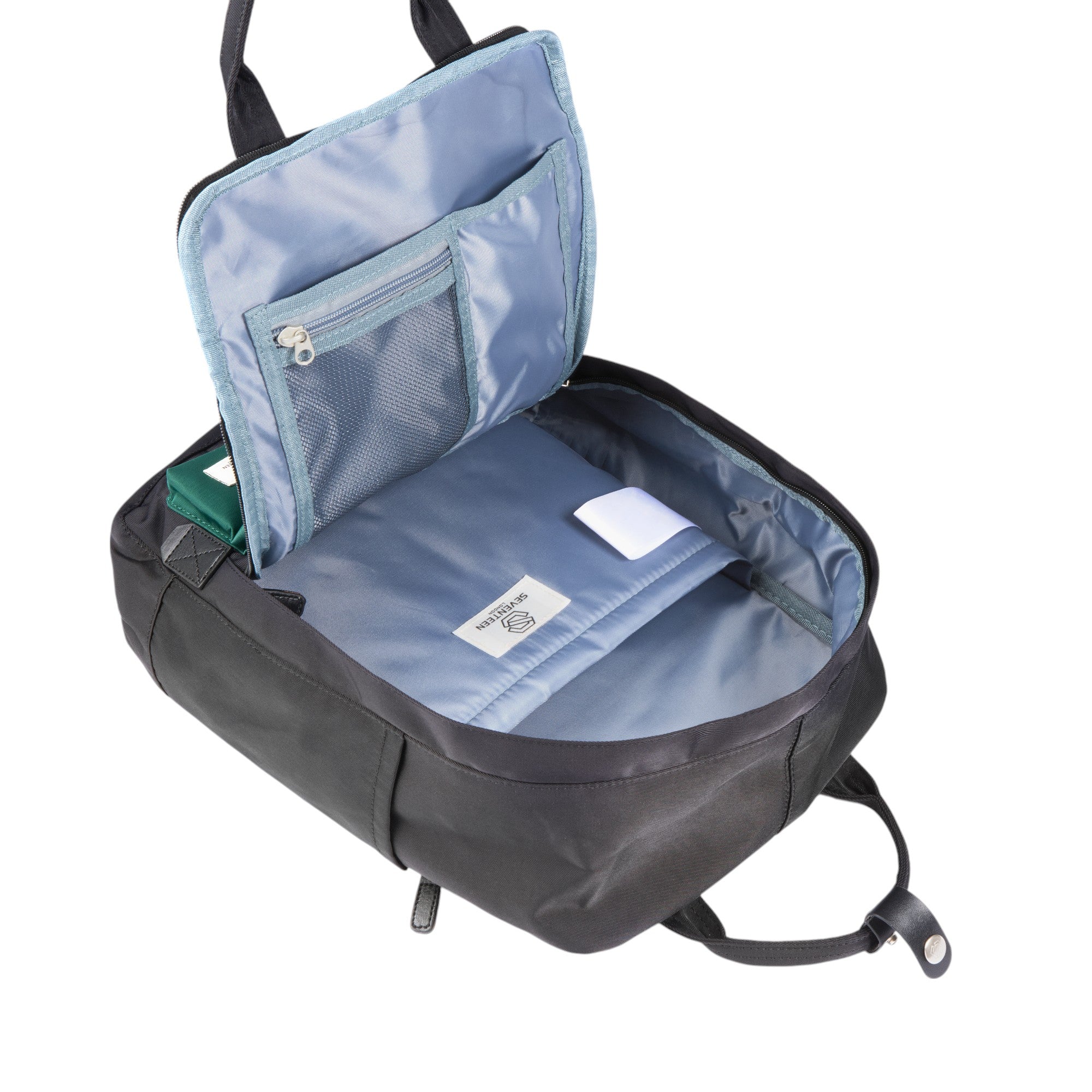 Piccadilly Circus Backpack - Black & Emerald Green