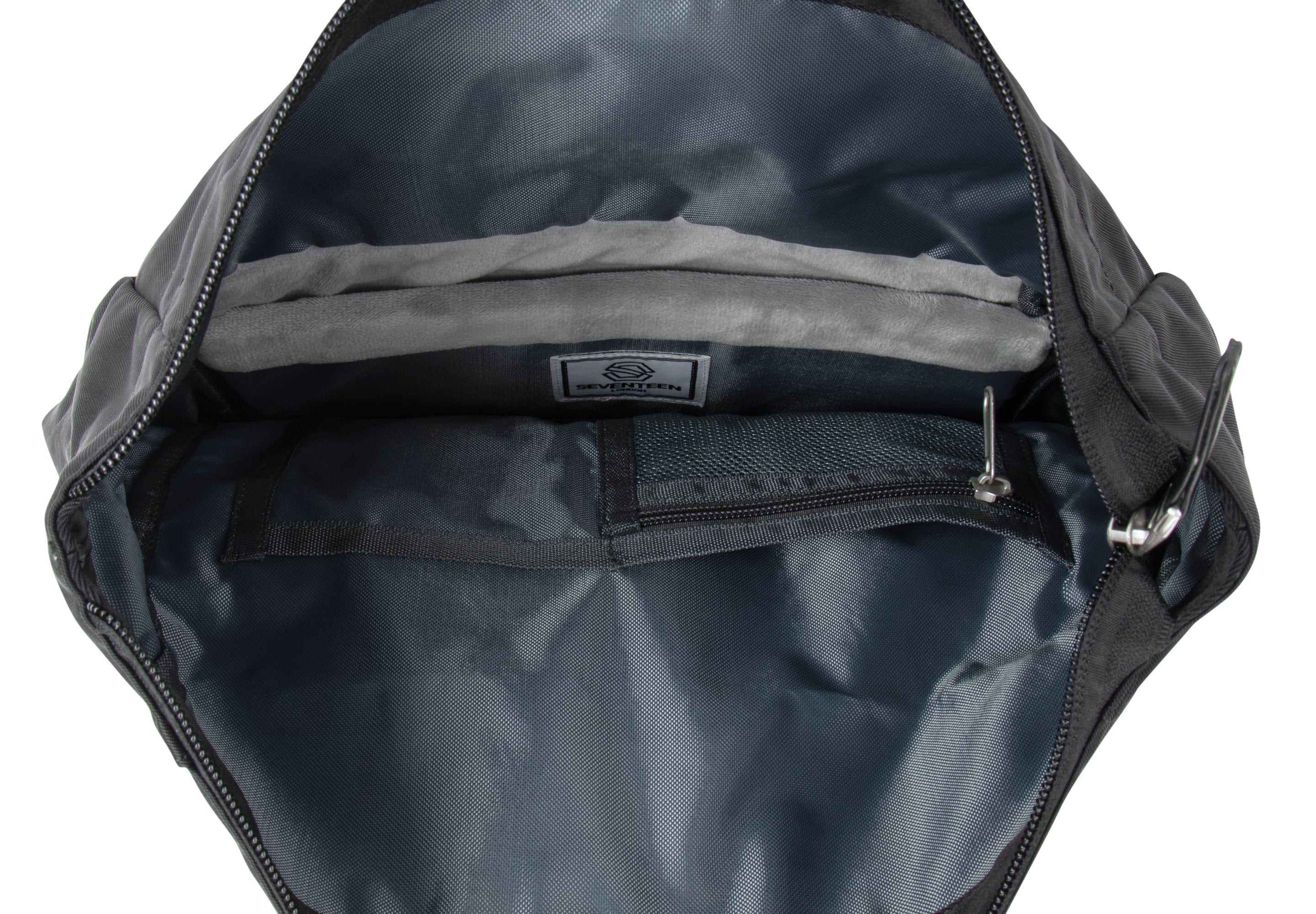 Canary Wharf Backpack - Black with Black