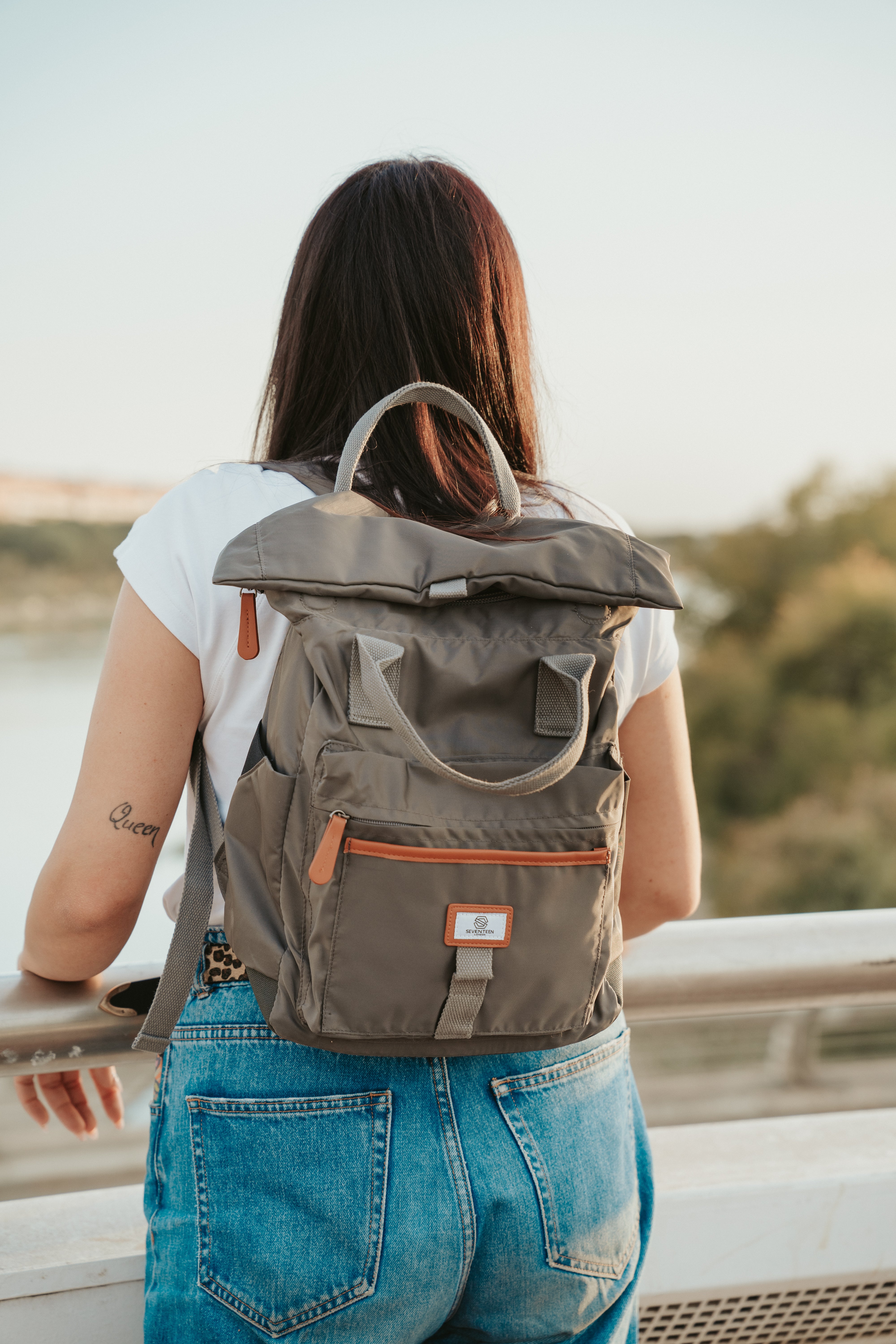 Holland Park Backpack - Dark Grey