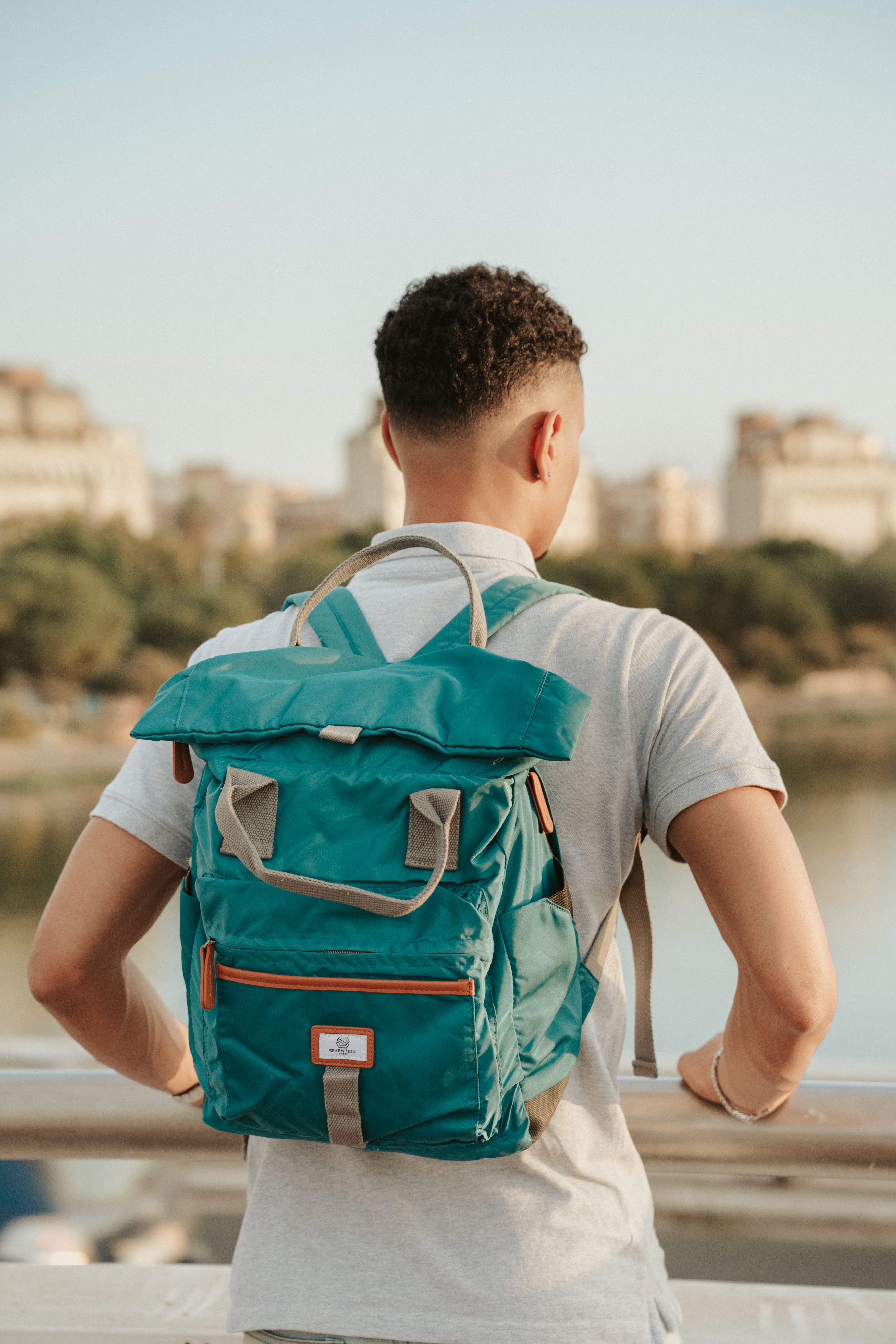 Holland Park Backpack - Emerald Green