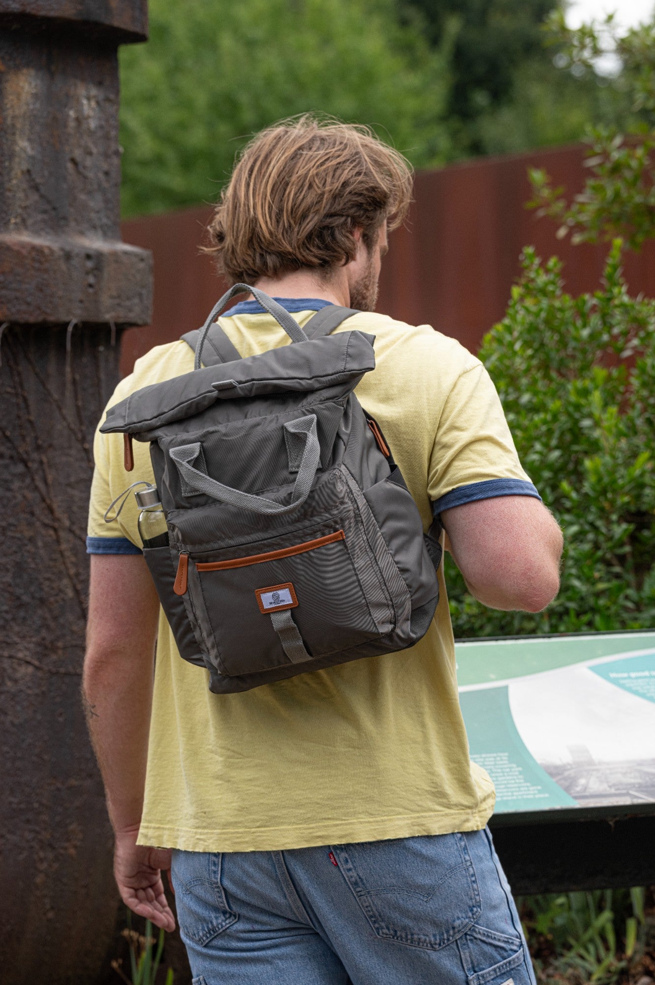 Holland Park Backpack - Dark Grey