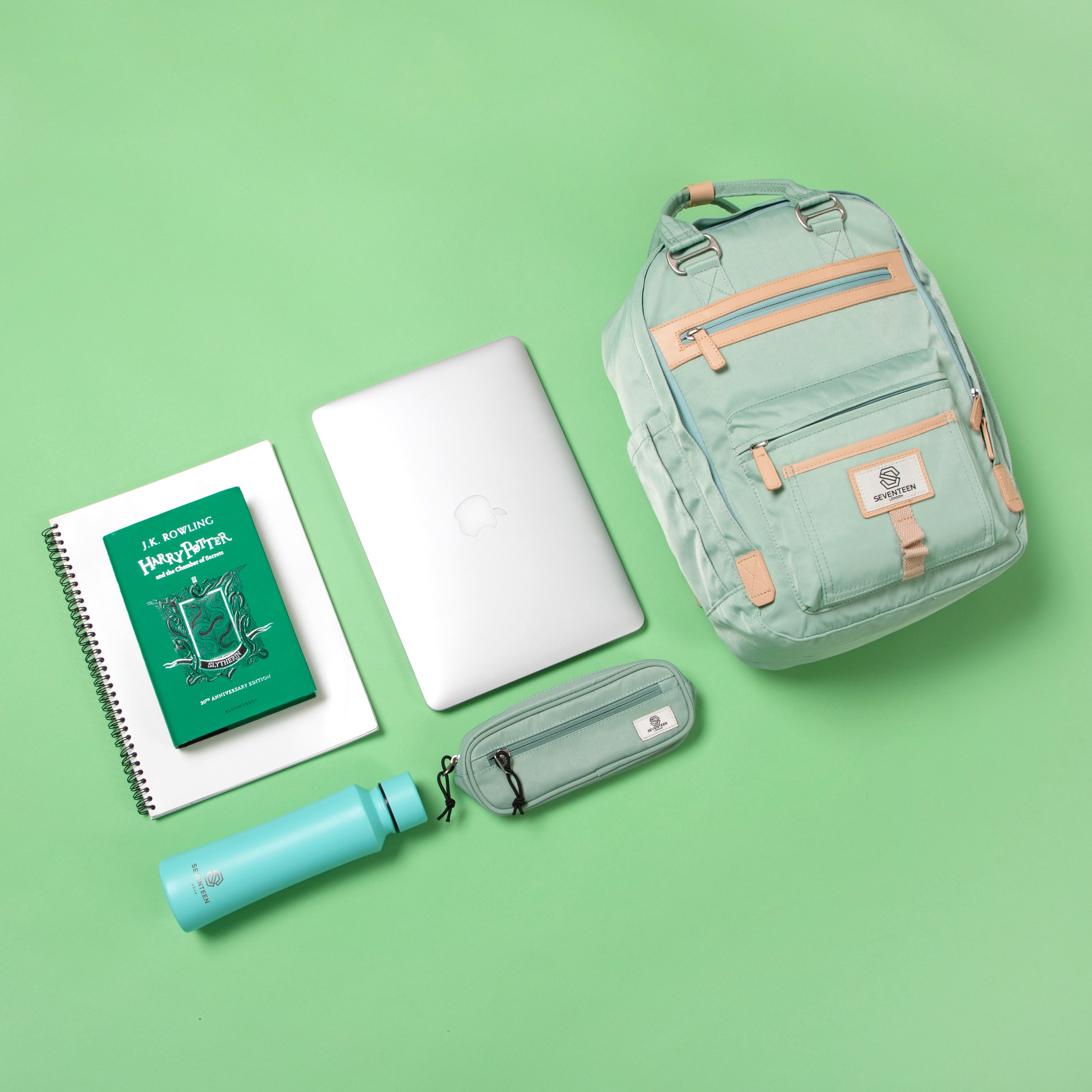 Wimbledon Backpack - Pastel Green - Seventeen London