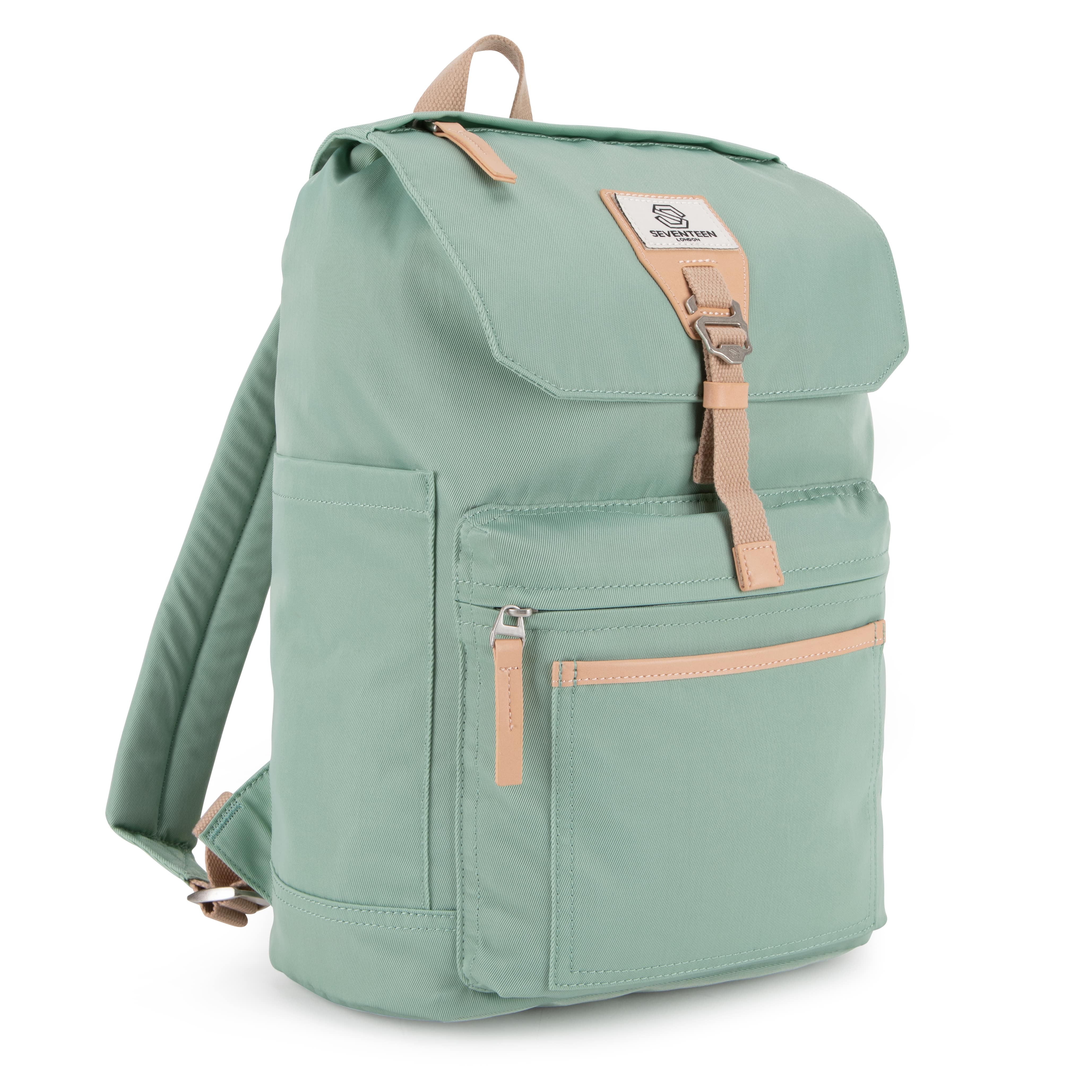 Fulham Backpack - Pastel Green - Seventeen London