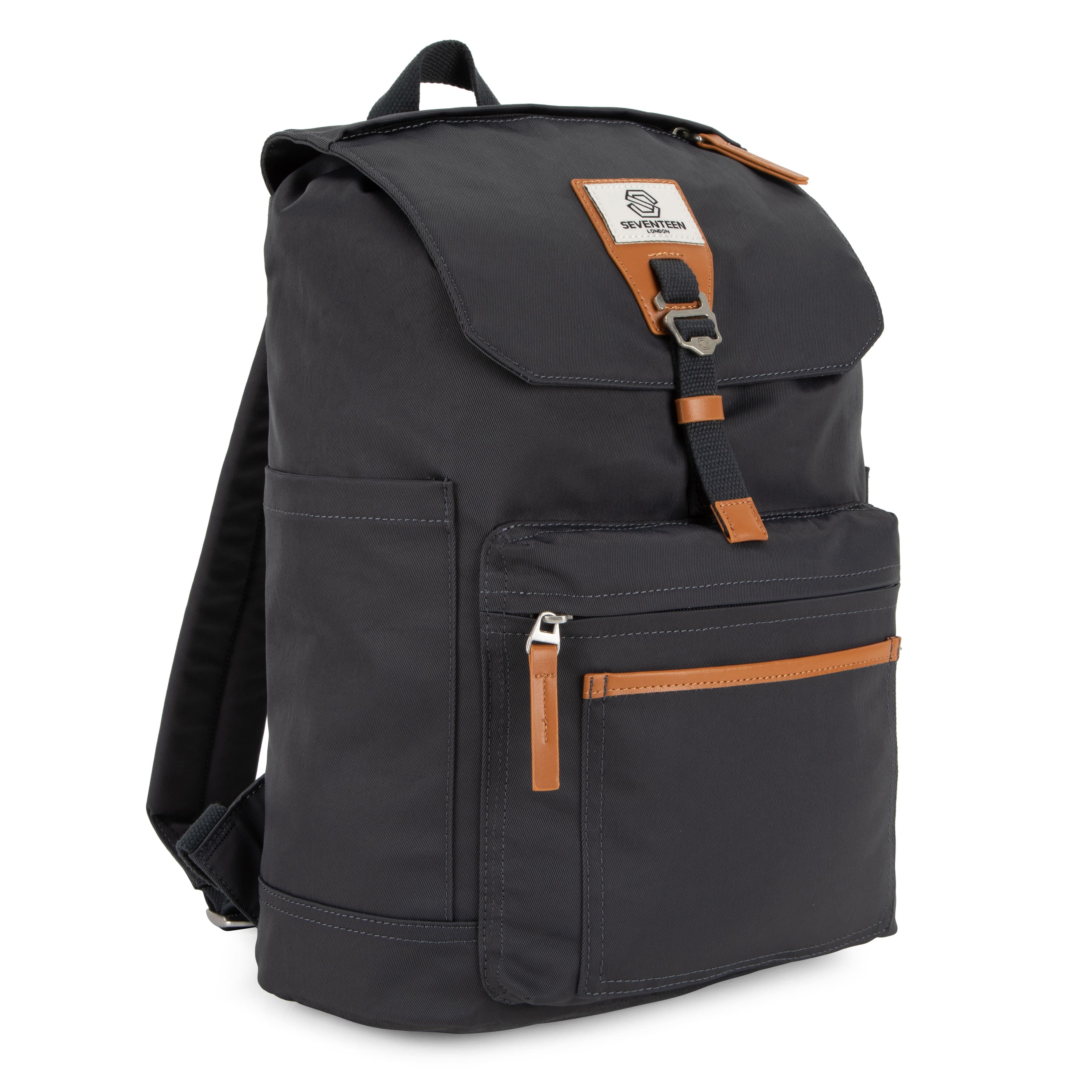 Fulham Backpack - Dark Grey - Seventeen London