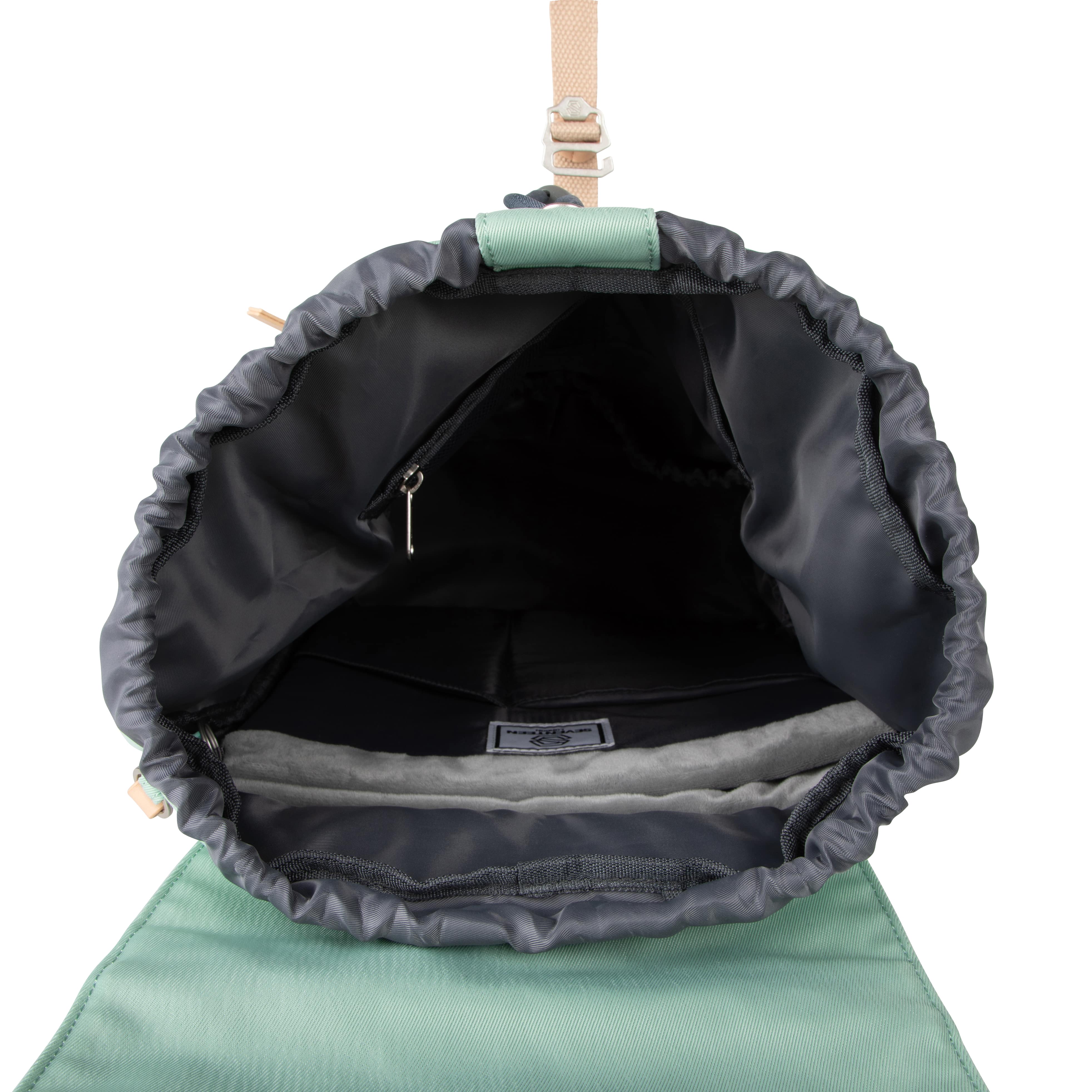 Fulham Backpack - Pastel Green - Seventeen London