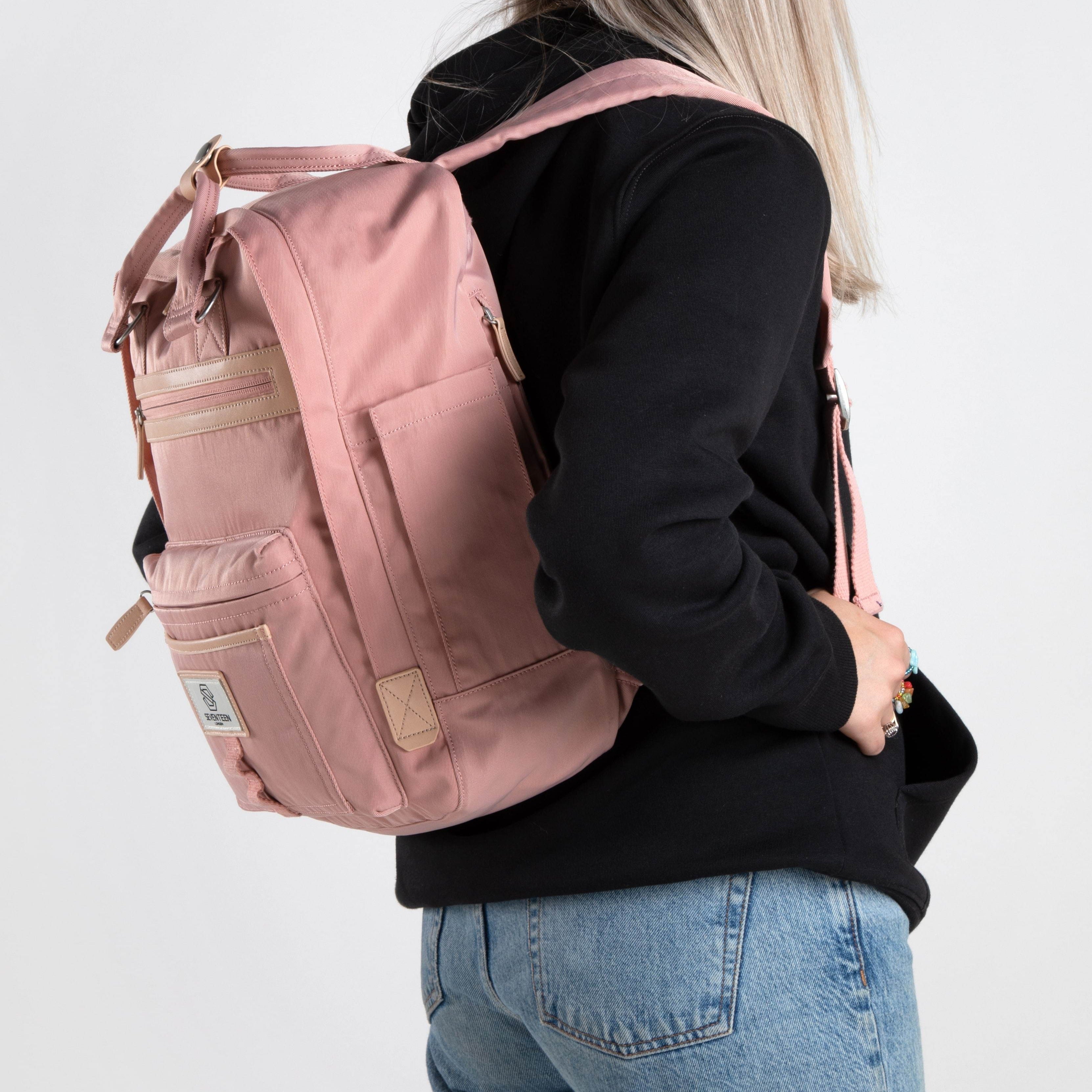 Wimbledon Backpack - Pink - Seventeen London