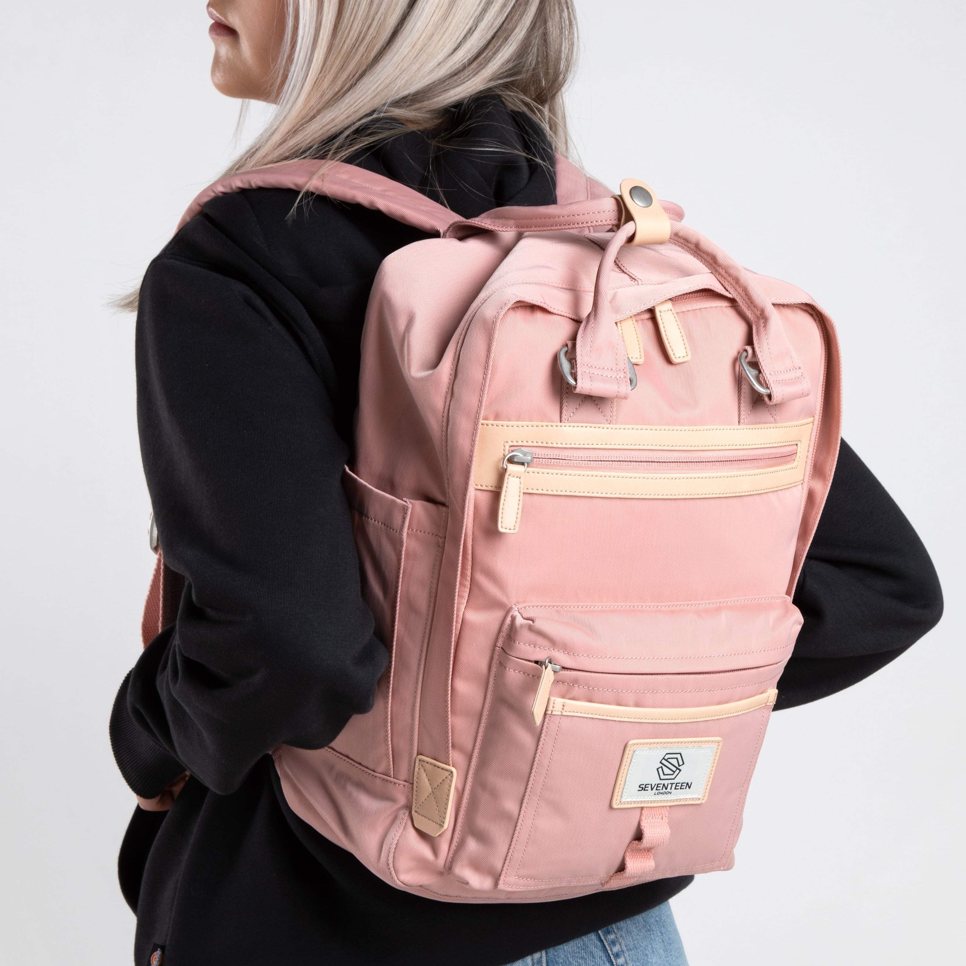 Wimbledon Backpack - Pink - Seventeen London
