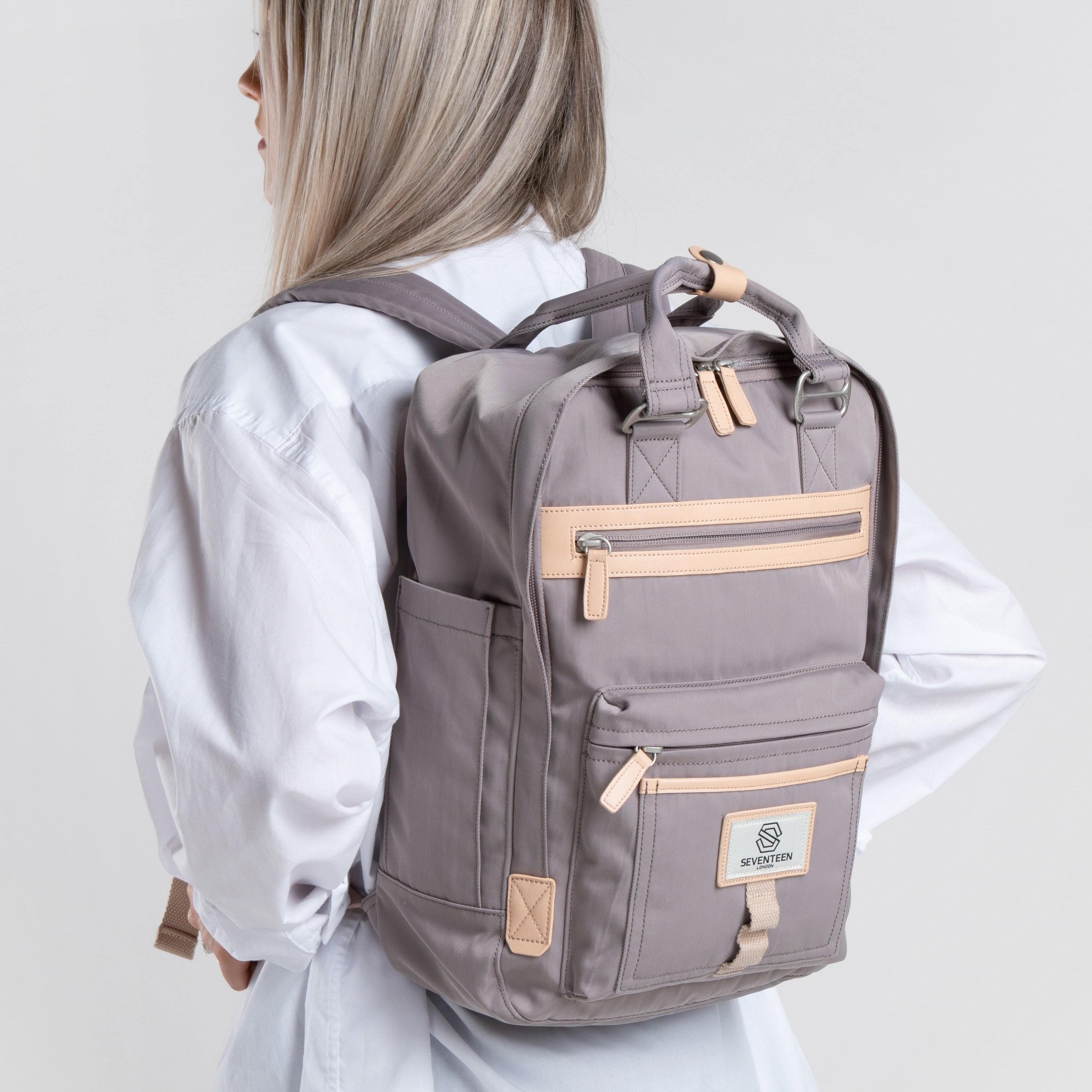 Wimbledon Backpack - Lilac - Seventeen London