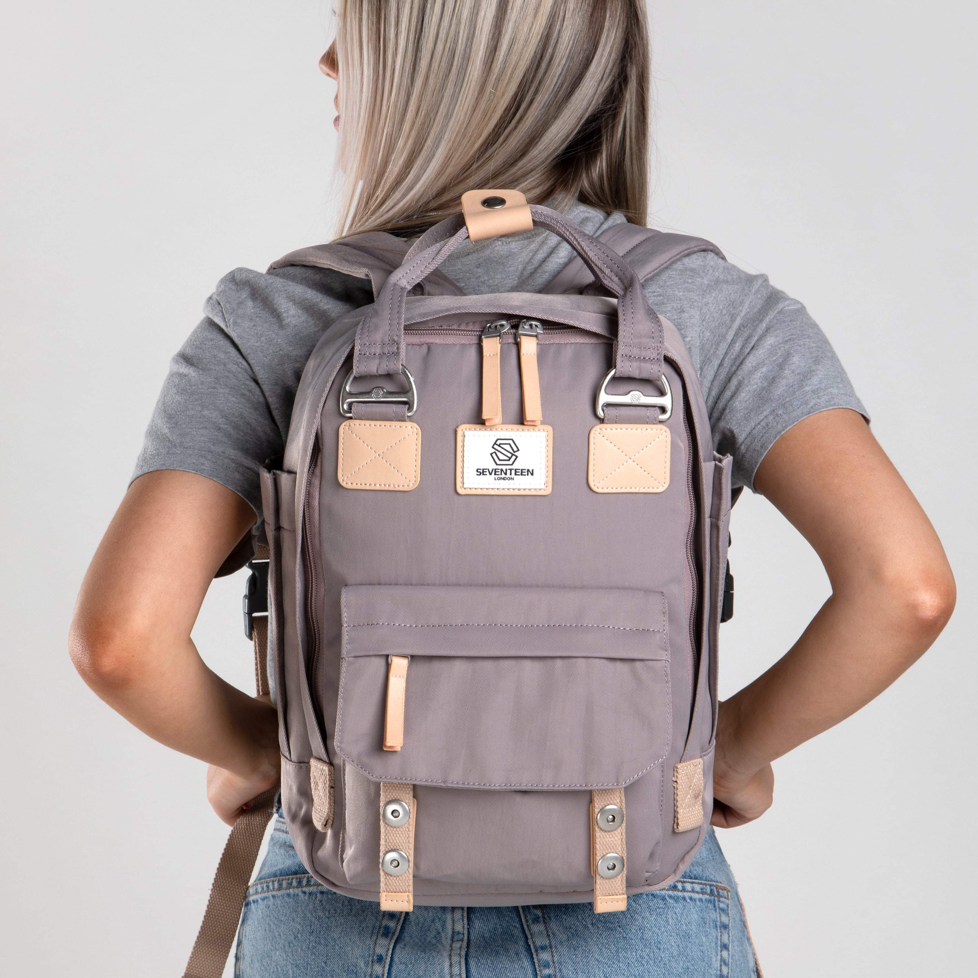 Camden Backpack Lilac - Seventeen London
