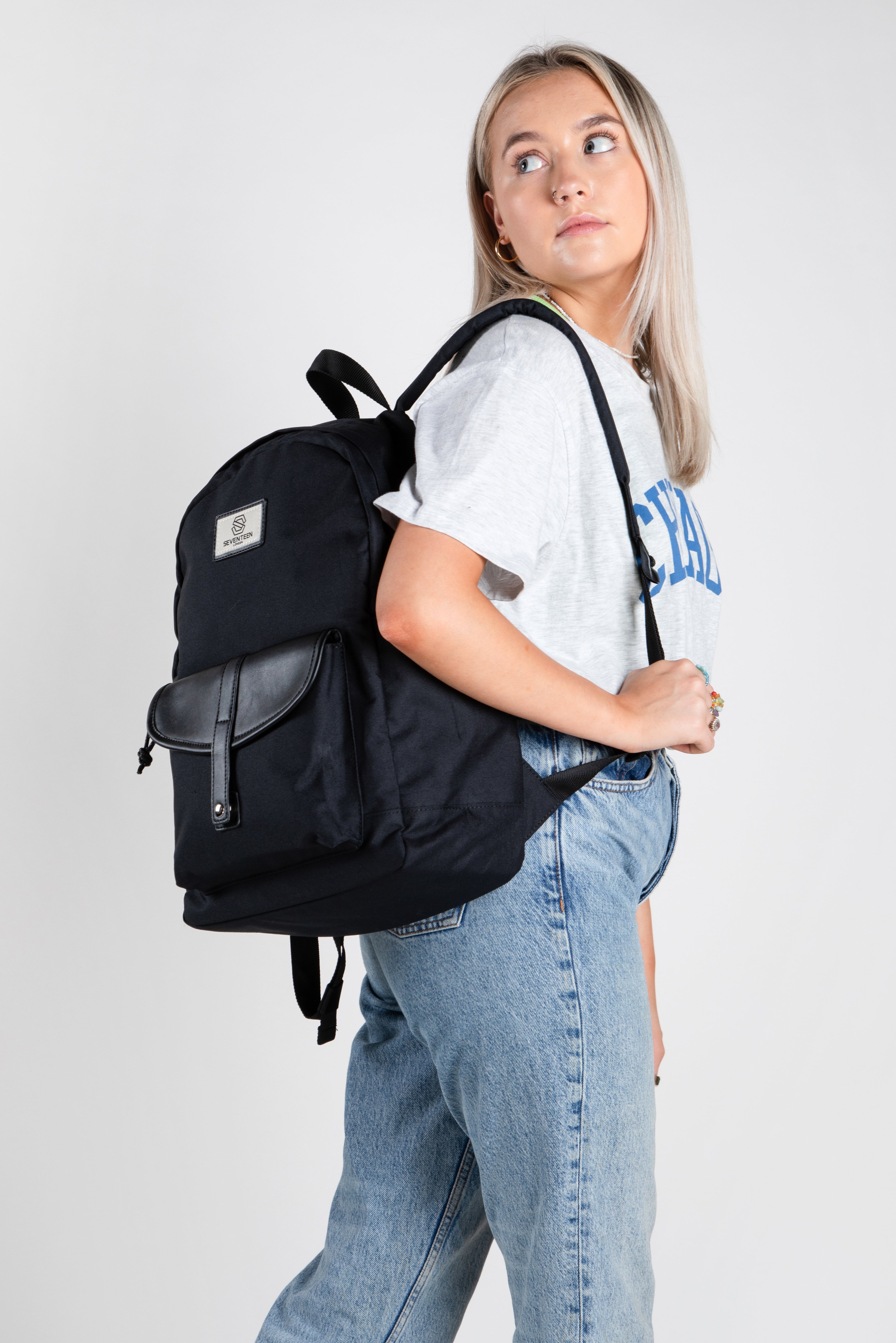 Notting Hill Backpack - Black - Seventeen London