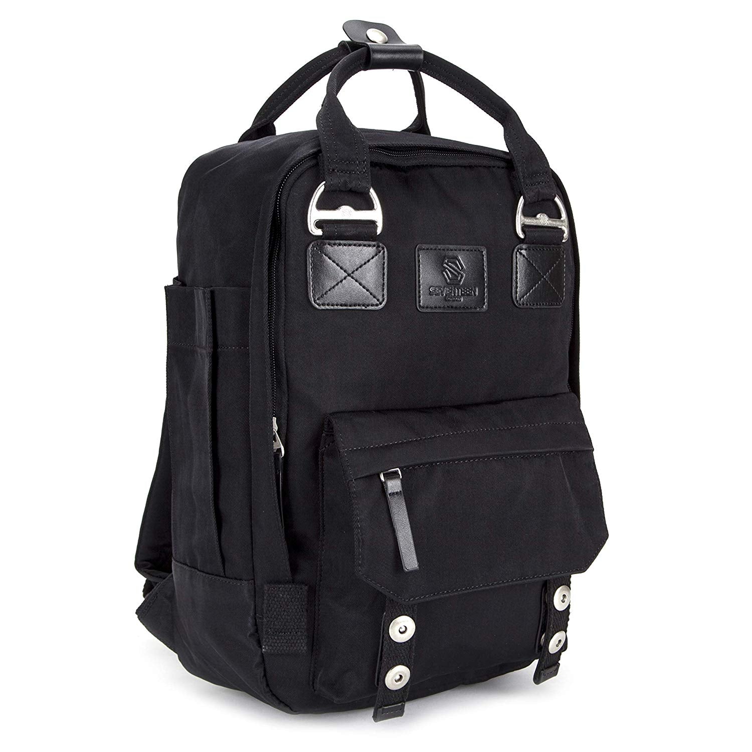Camden Backpack Black - Seventeen London