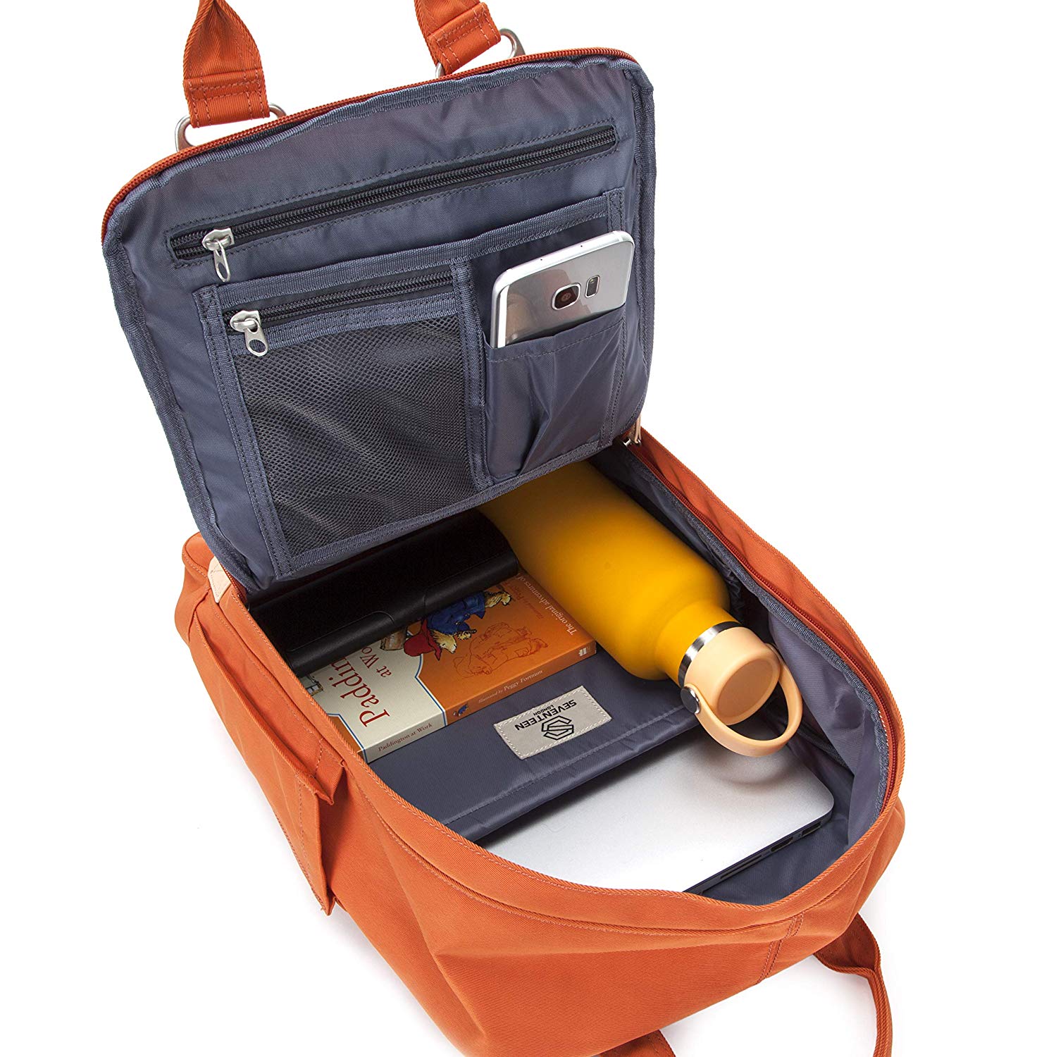 Wimbledon Backpack - Orange - Seventeen London