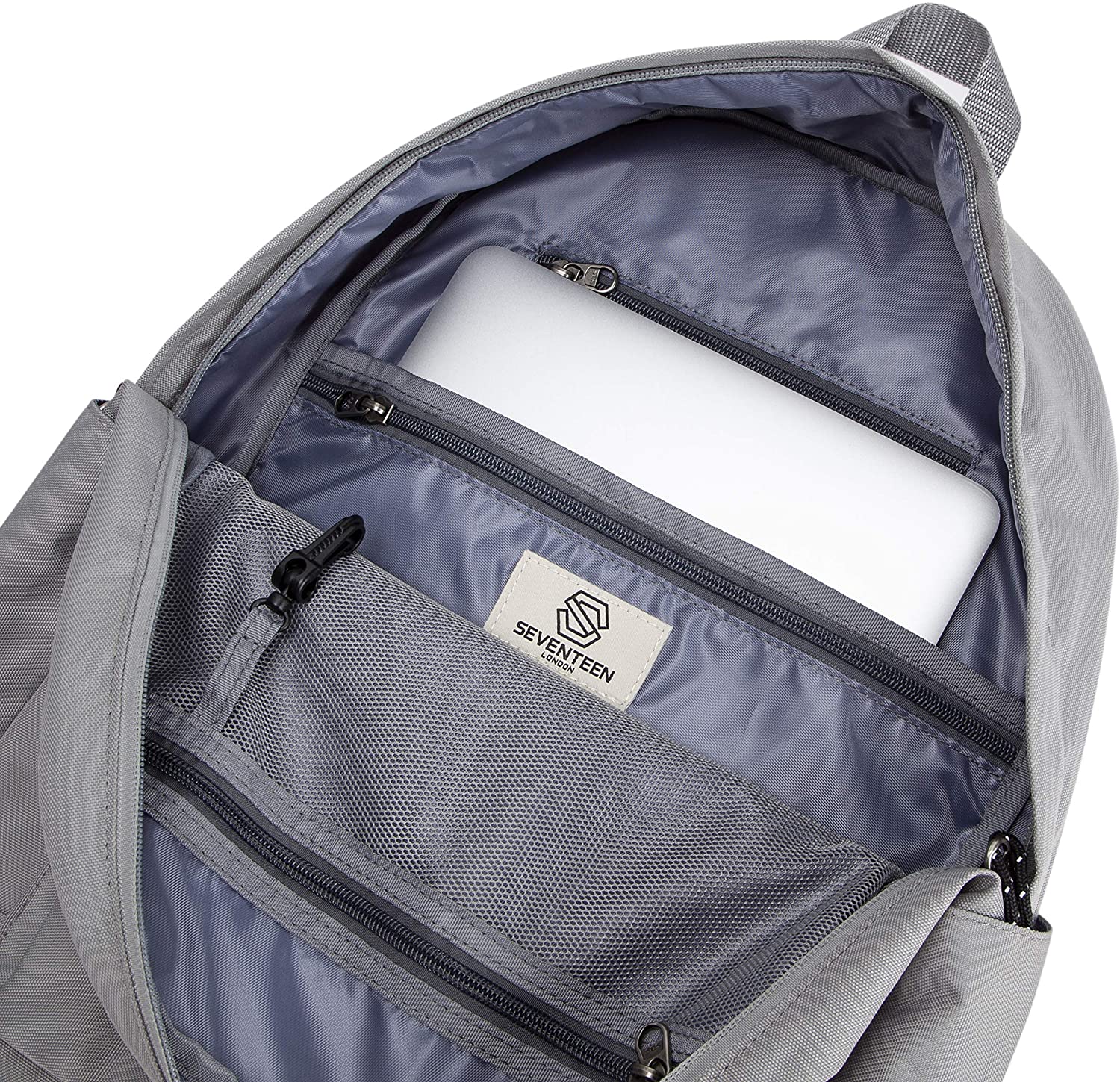 Notting Hill Backpack - Grey - Seventeen London