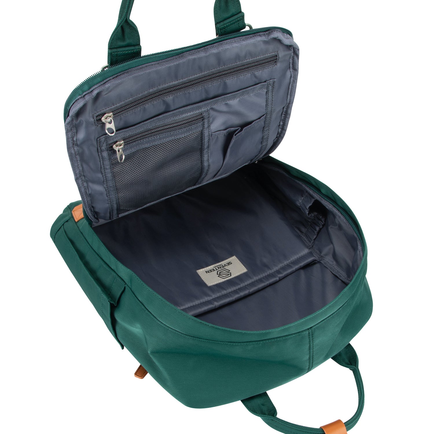 Wimbledon Backpack - Emerald Green - Seventeen London