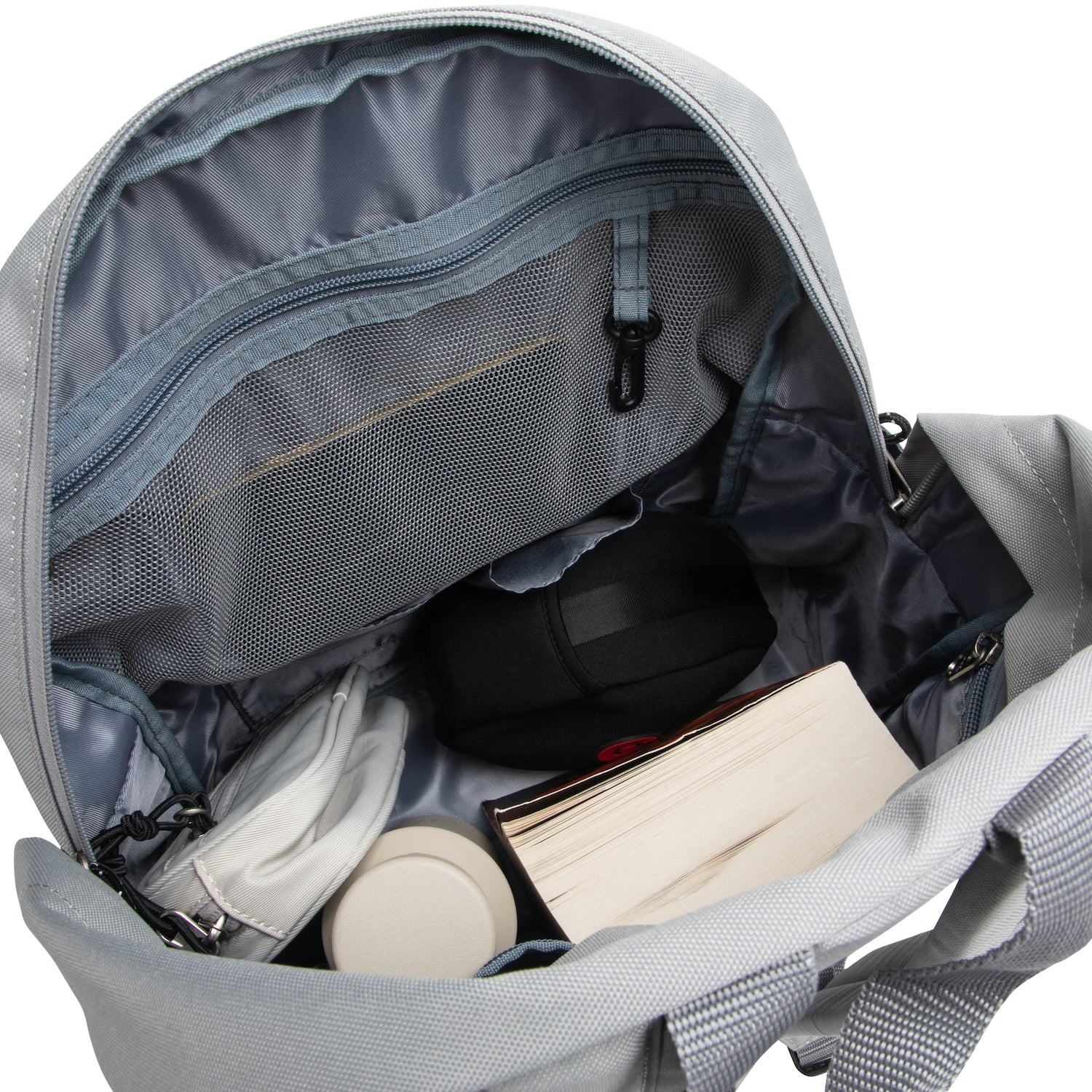 Notting Hill Backpack - Grey & Black - Seventeen London