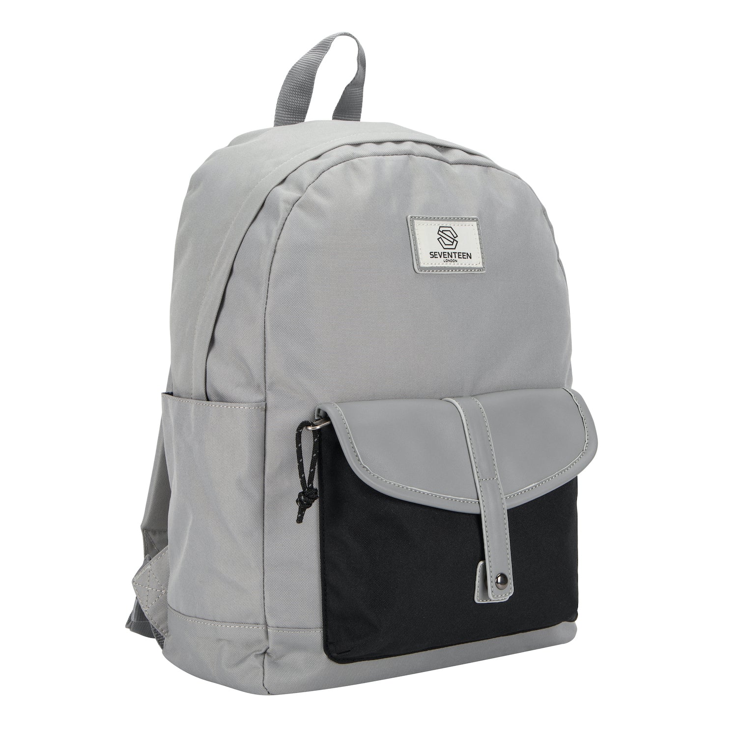 Notting Hill Backpack - Grey & Black - Seventeen London