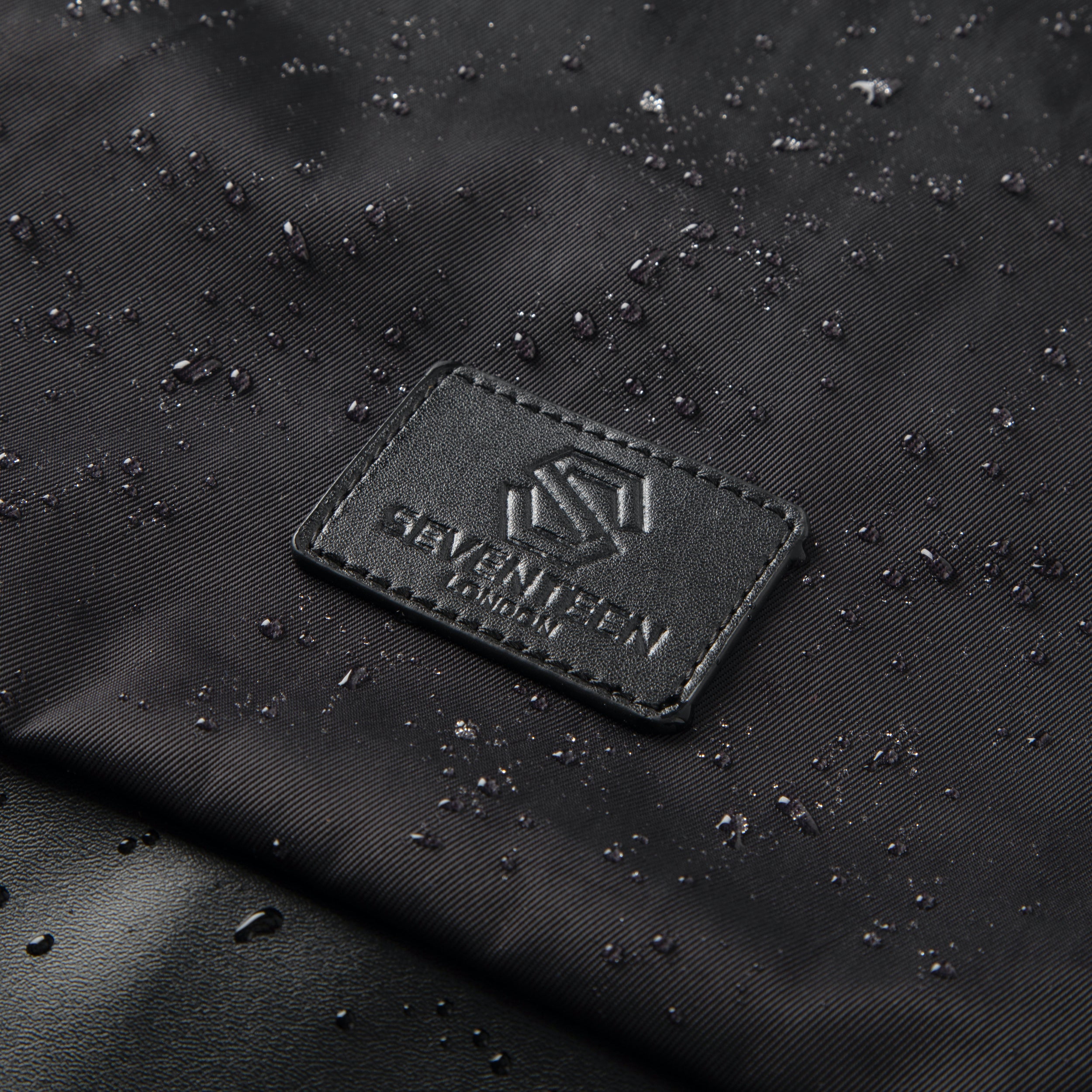 Greenwich Drawstring Bag - Black - Seventeen London