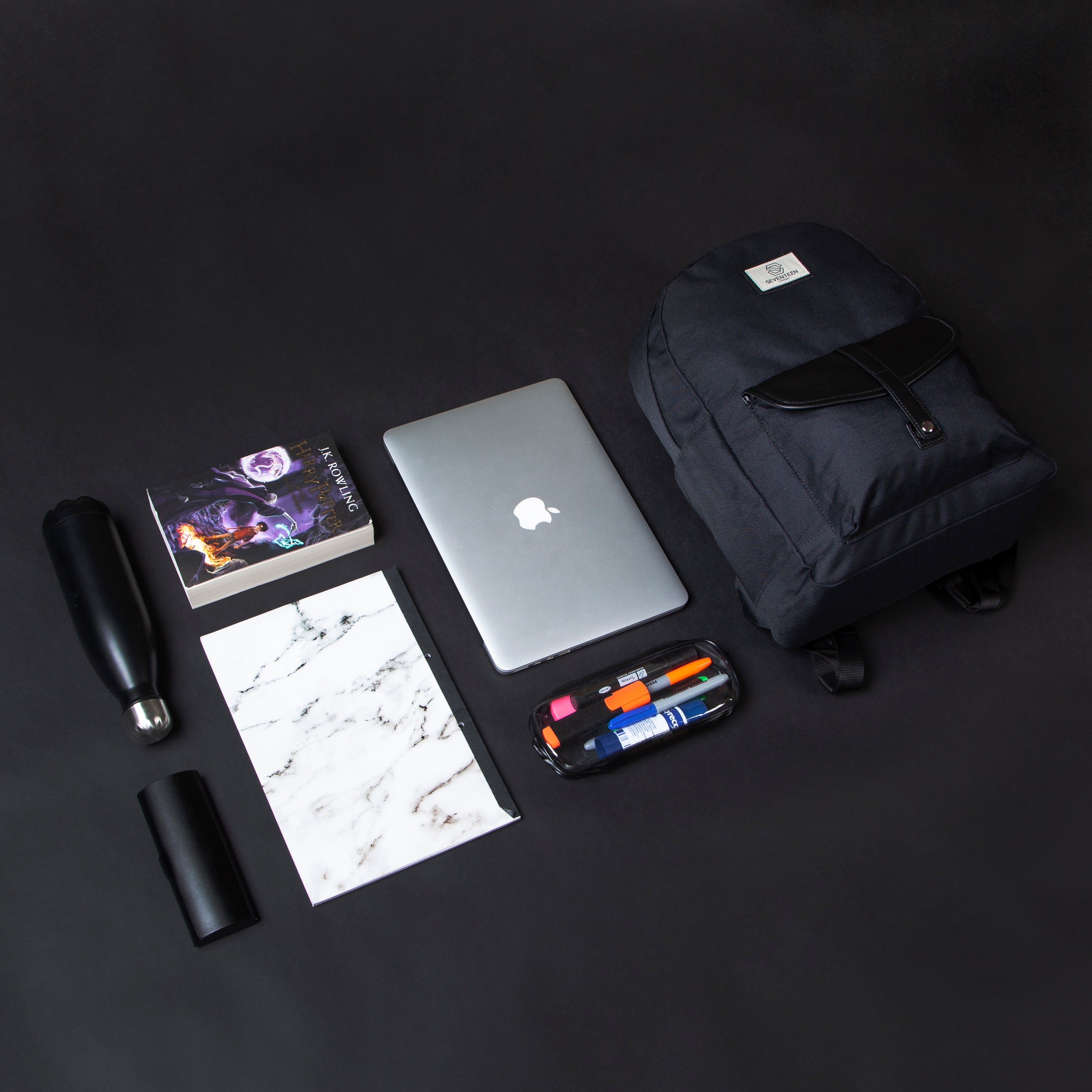 Notting Hill Backpack - Black - Seventeen London