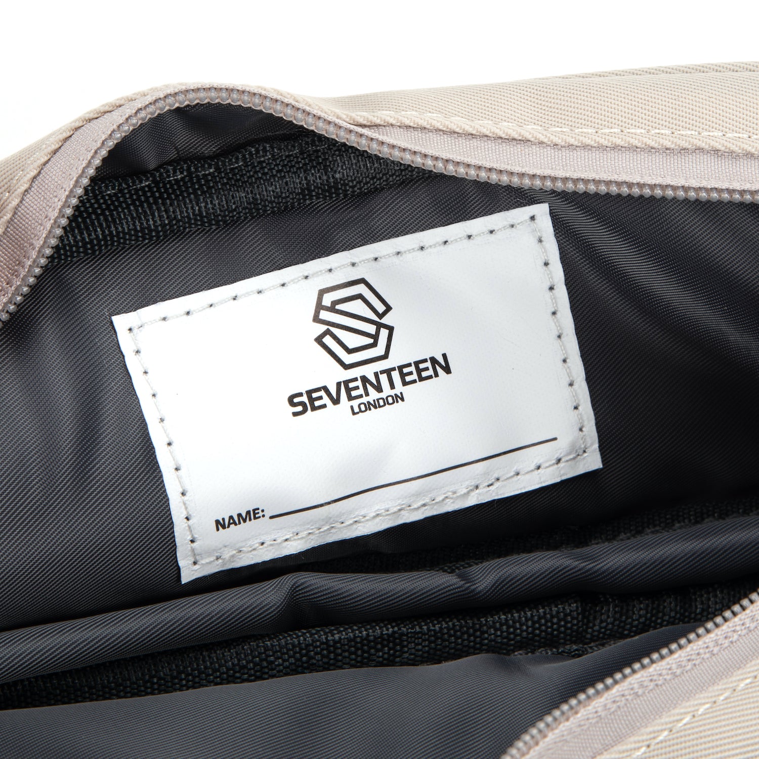 Mitcham Pencil Case - Cream - Seventeen London