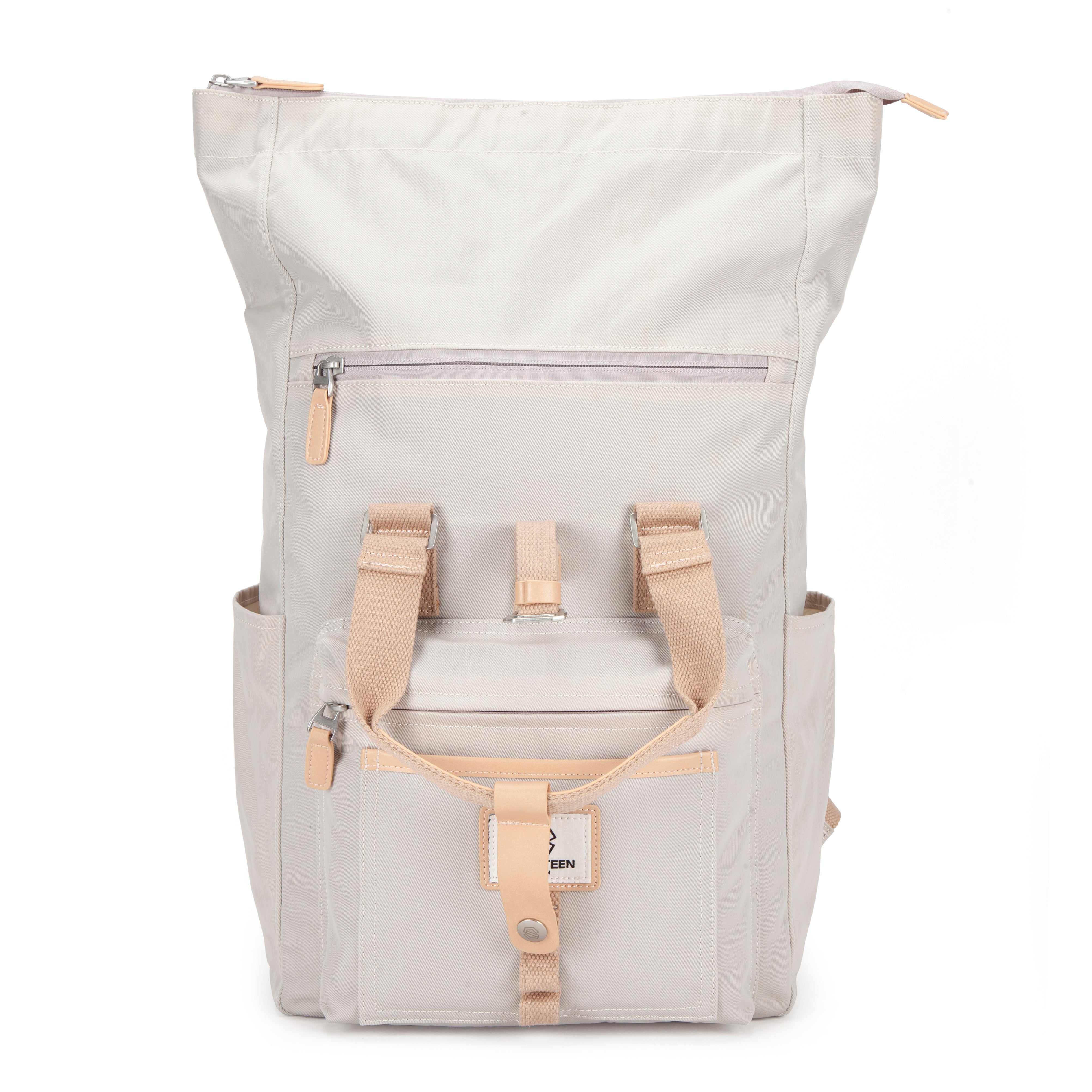 Canary Wharf Backpack - Cream - Seventeen London