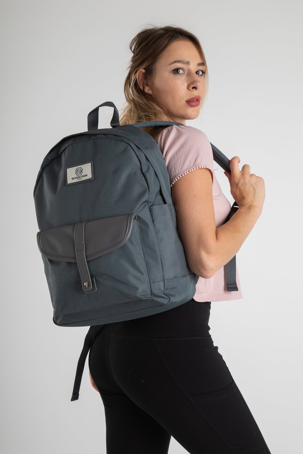 Notting Hill Backpack - Dark Grey - Seventeen London