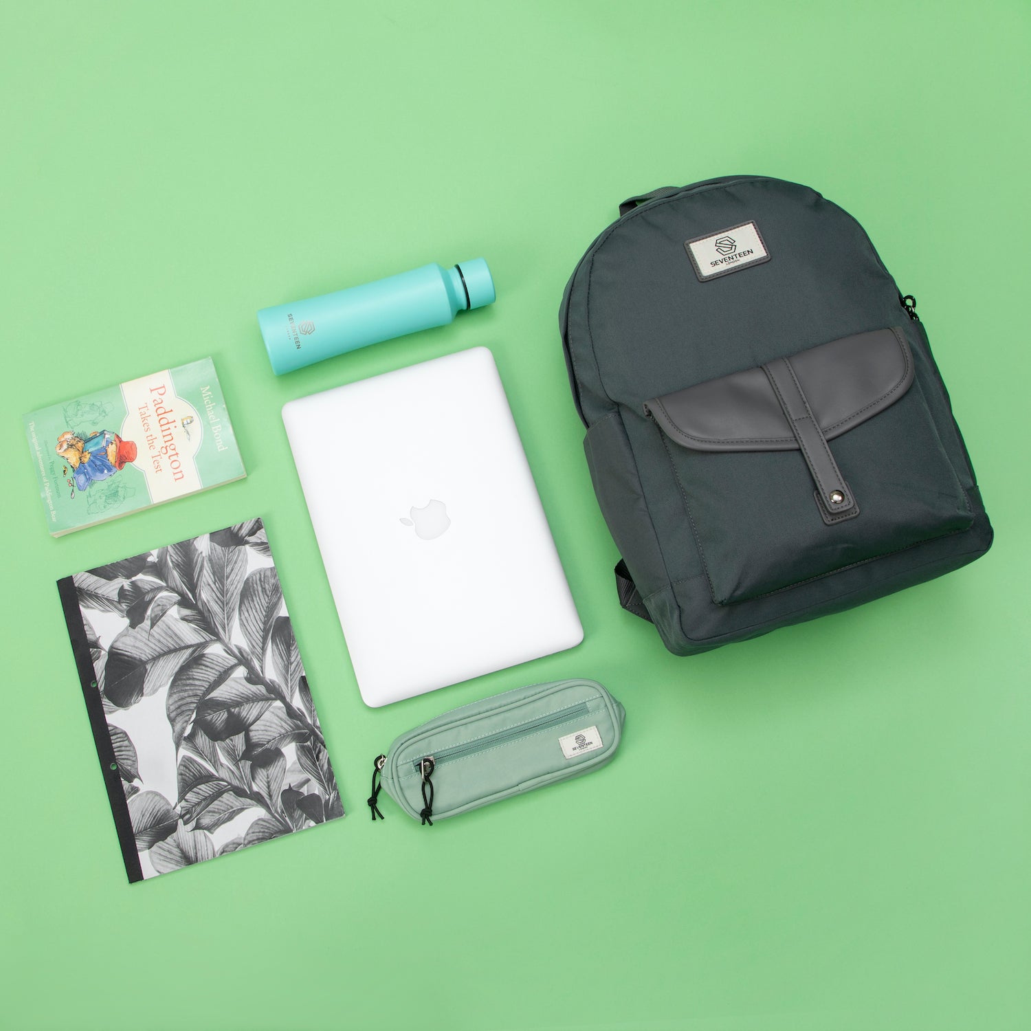 Notting Hill Backpack - Dark Grey - Seventeen London