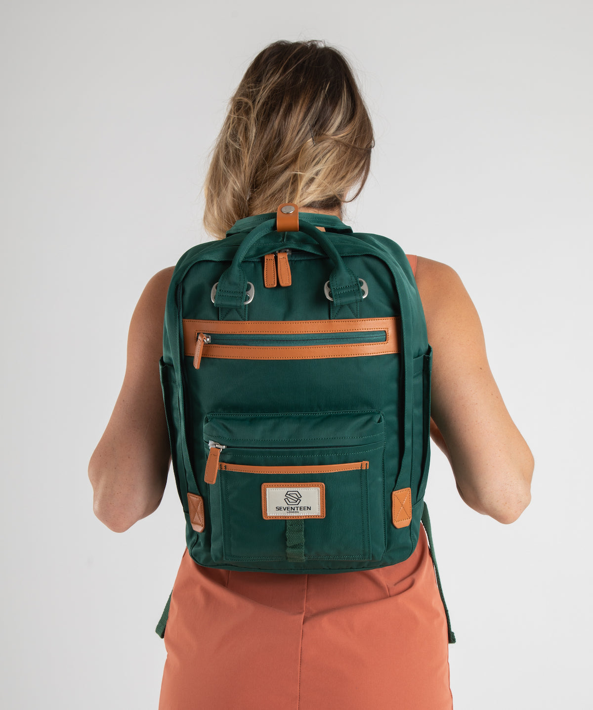 Wimbledon Backpack - Emerald Green - Seventeen London