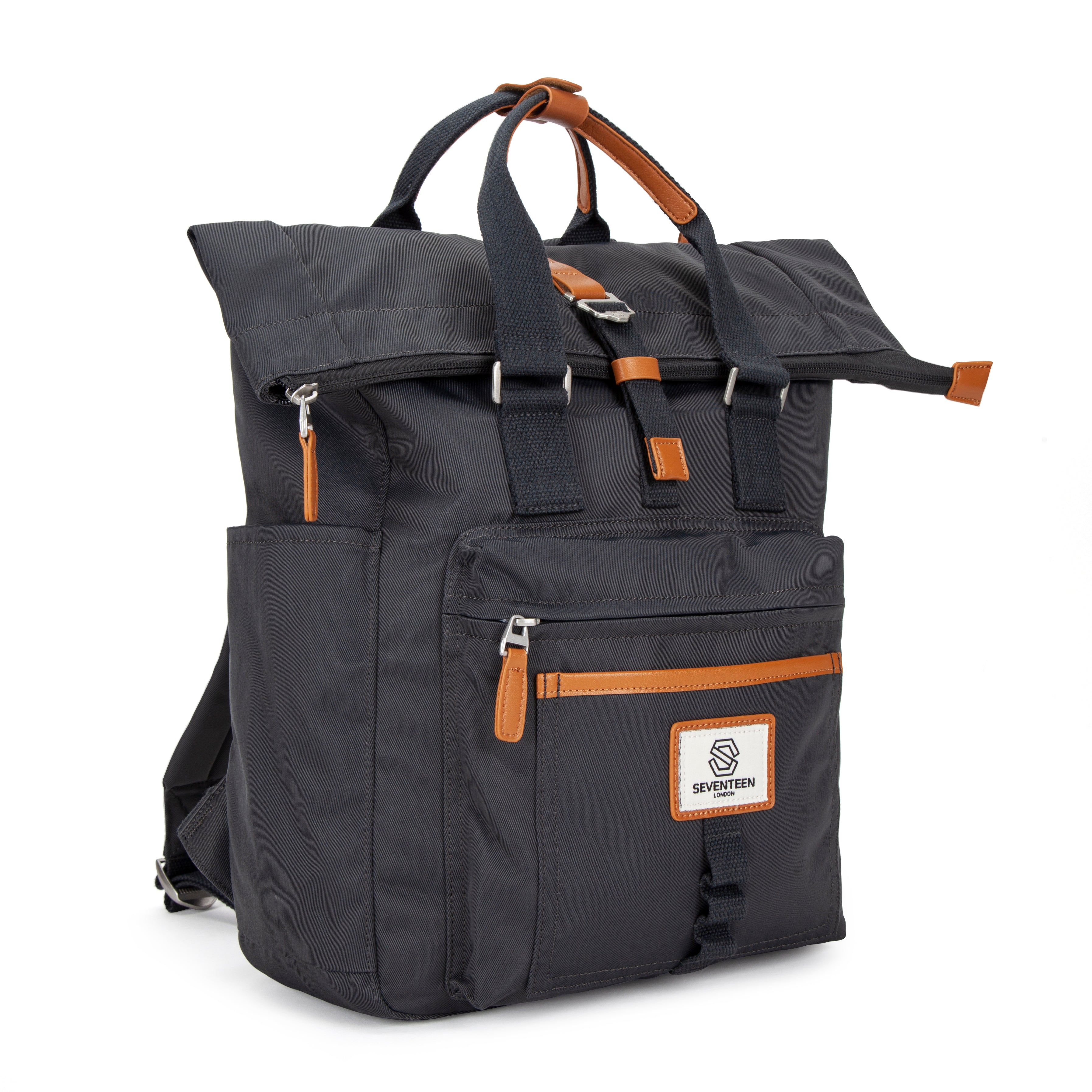 Canary Wharf Backpack - Dark Grey - Seventeen London