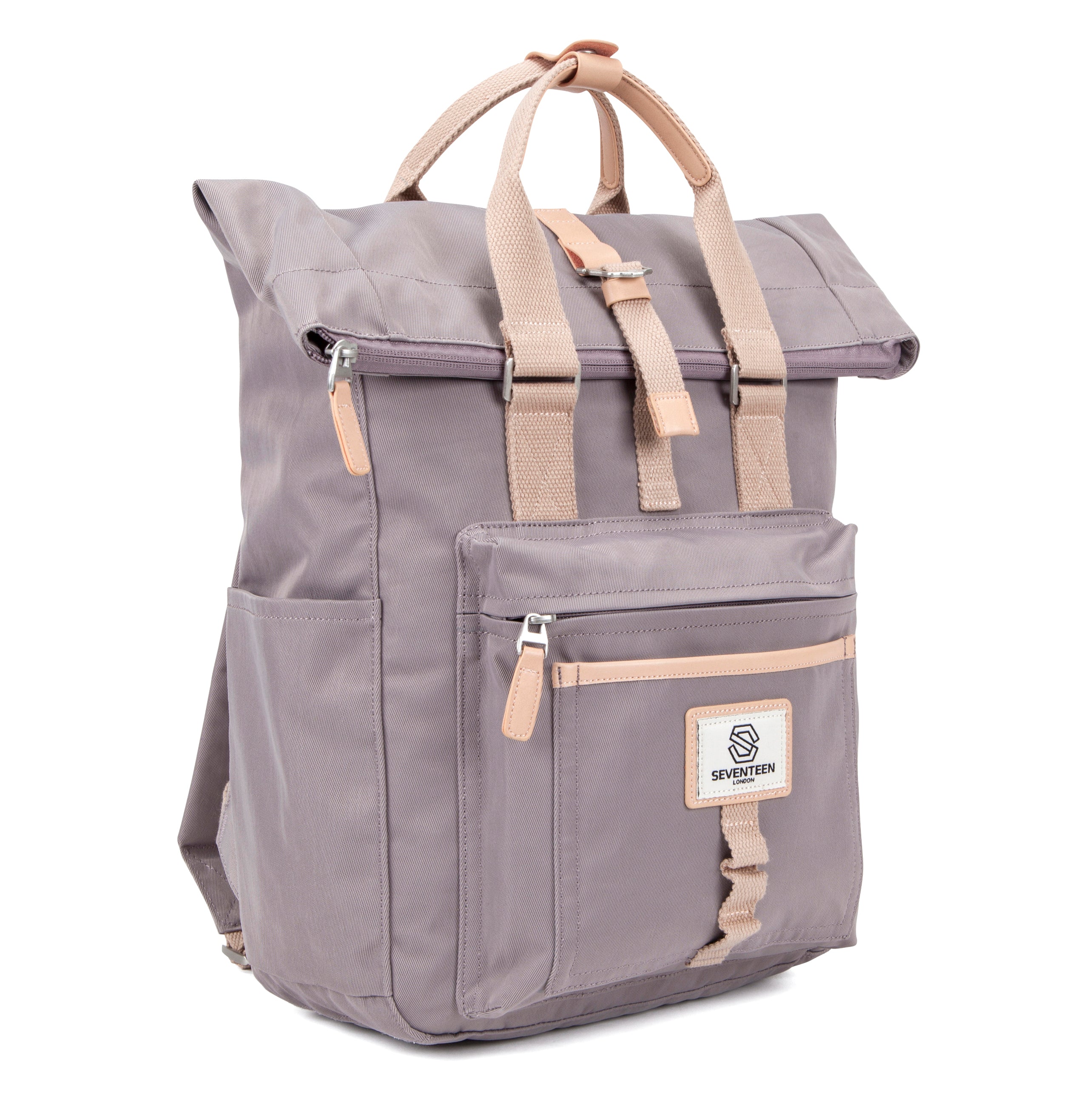 Canary Wharf Backpack - Lilac - Seventeen London
