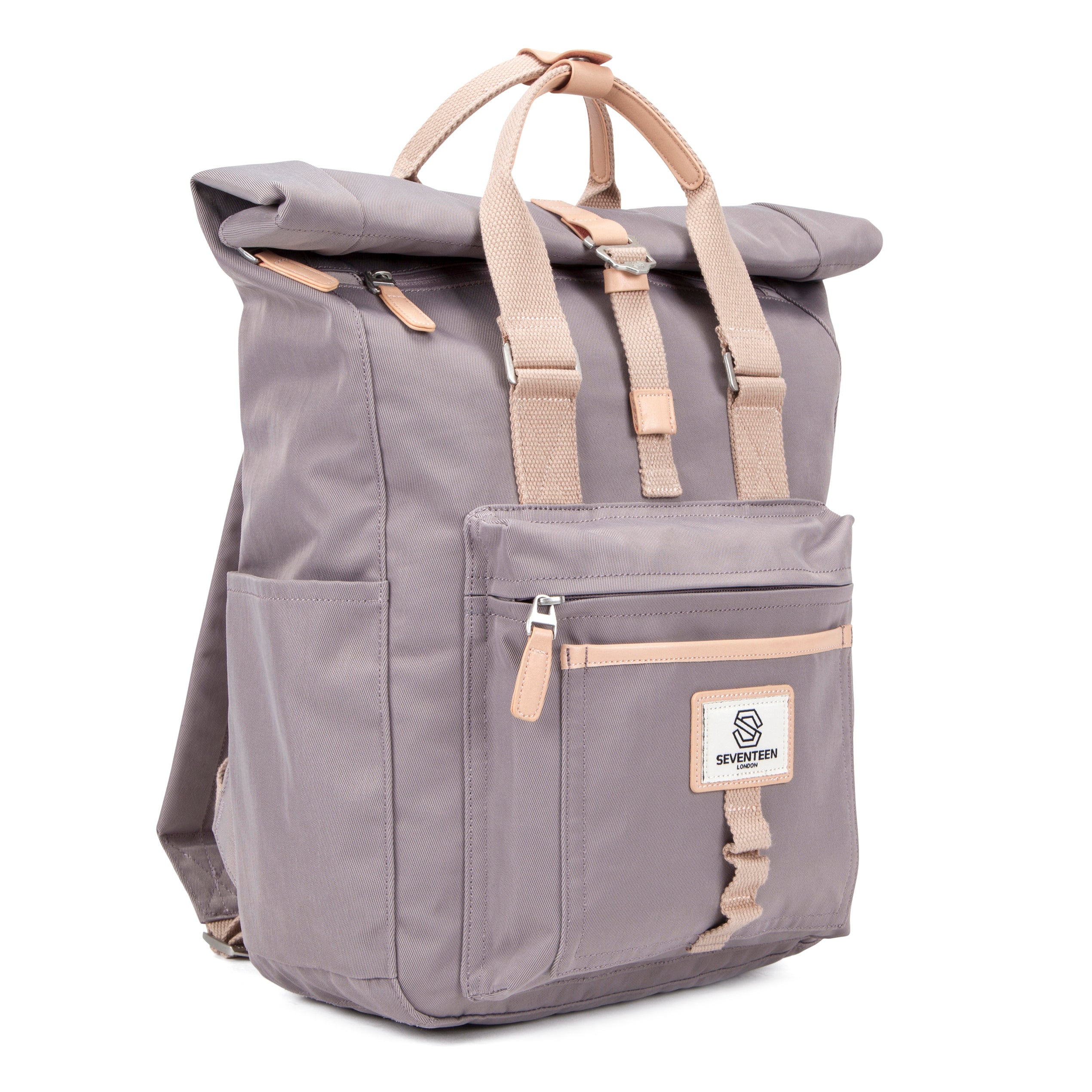 Canary Wharf Backpack - Lilac - Seventeen London