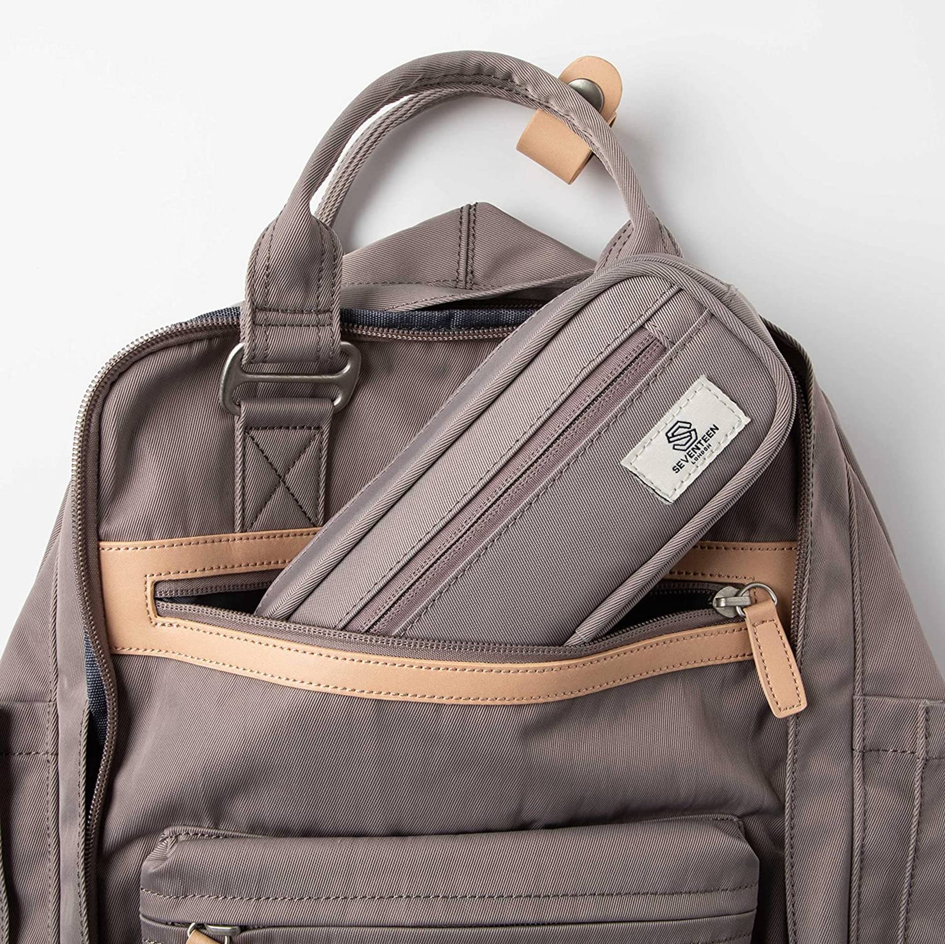 Mitcham Pencil Case - Lilac - Seventeen London