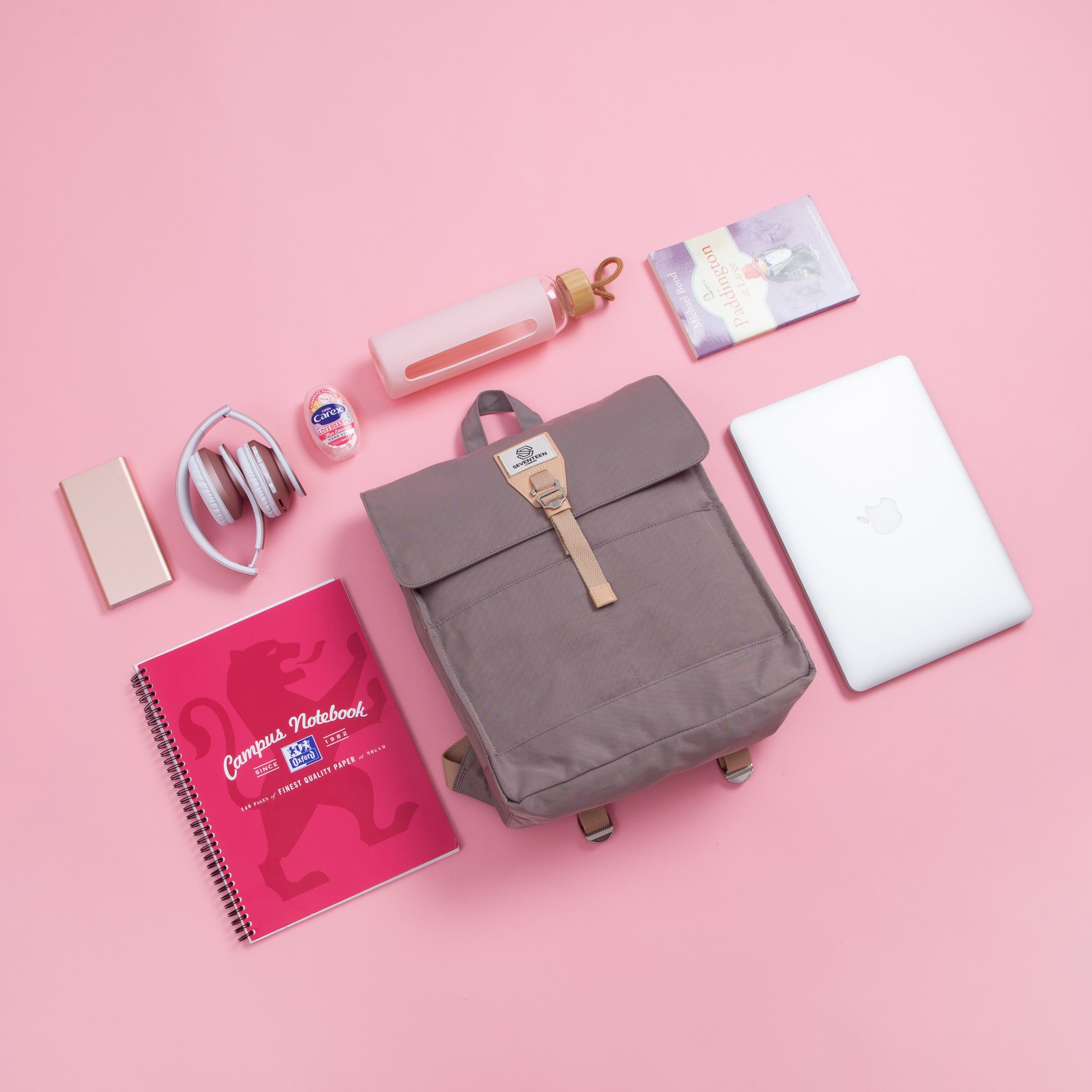 Ilford Backpack Lilac - Seventeen London