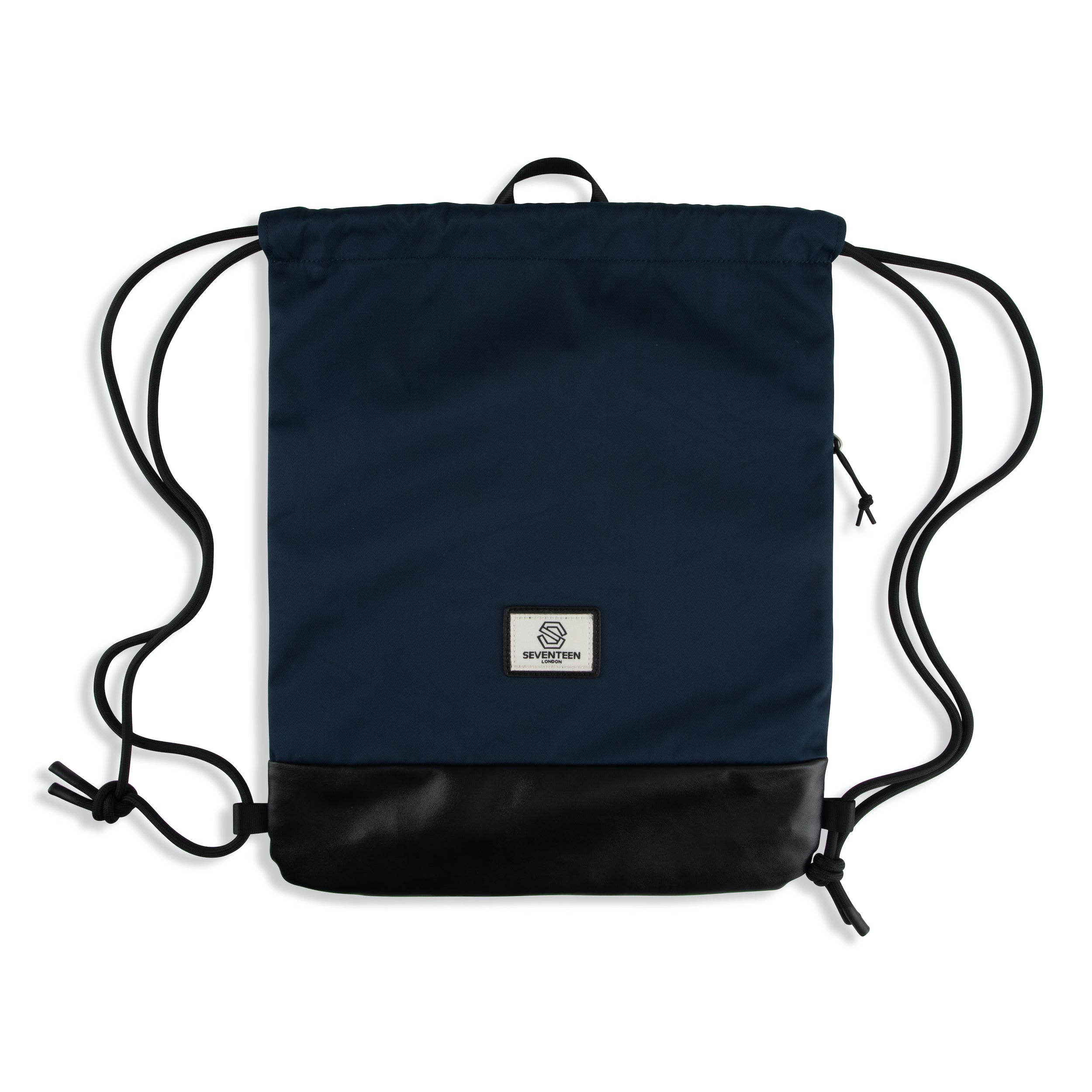 Greenwich Drawstring Bag - Navy - Seventeen London