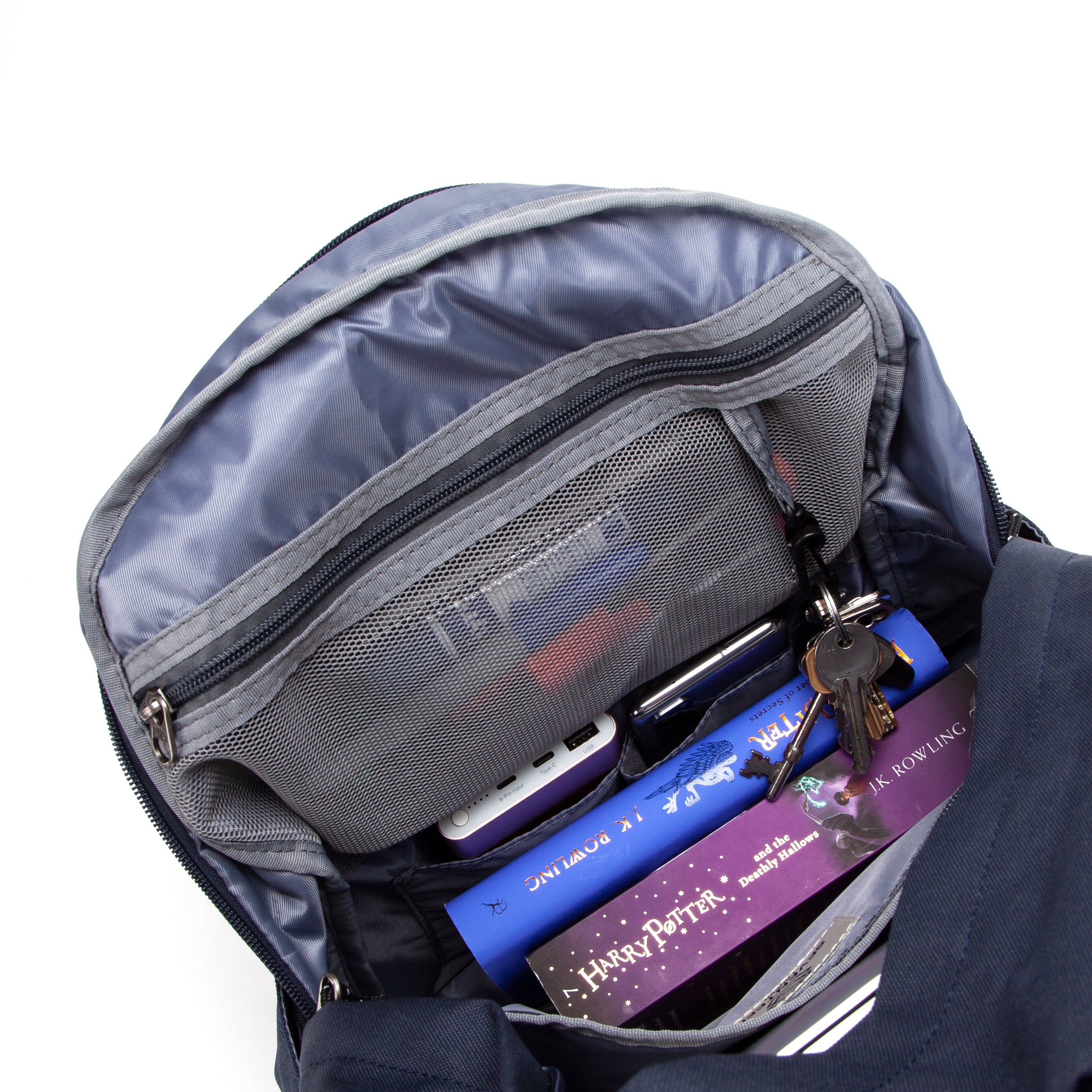 Notting Hill Backpack - Navy - Seventeen London