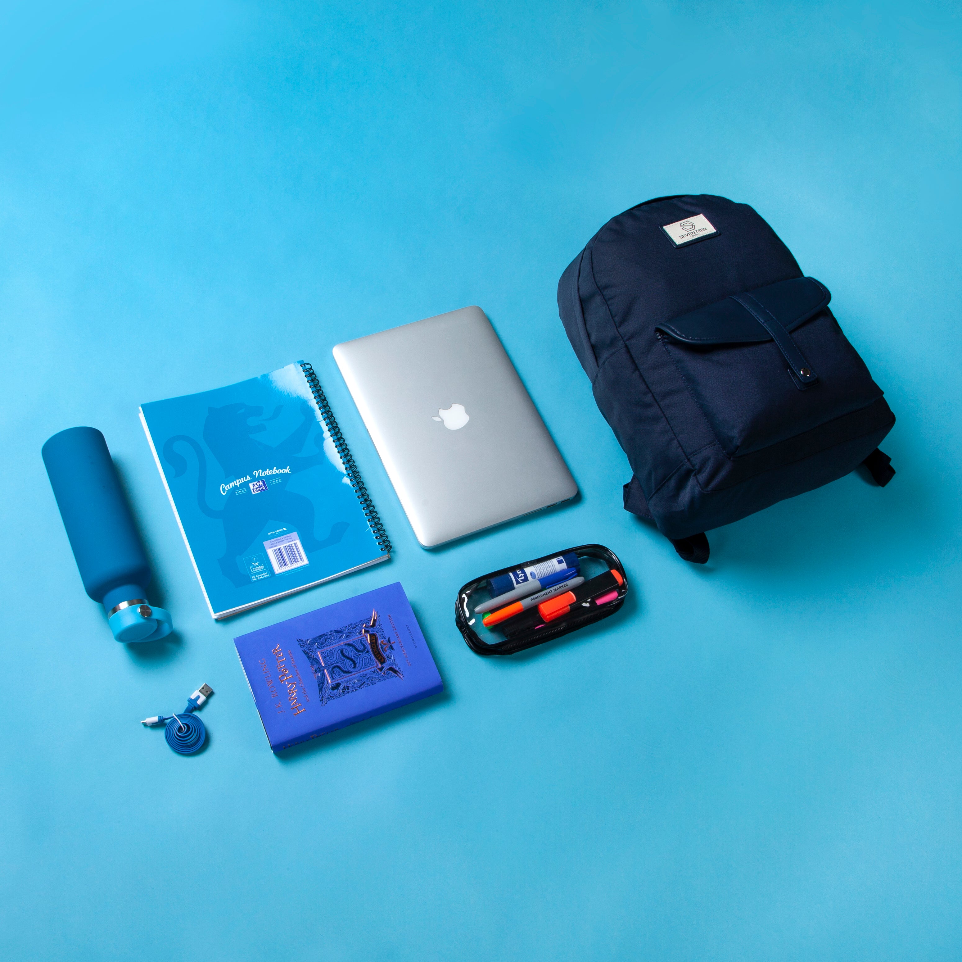 Notting Hill Backpack - Navy - Seventeen London