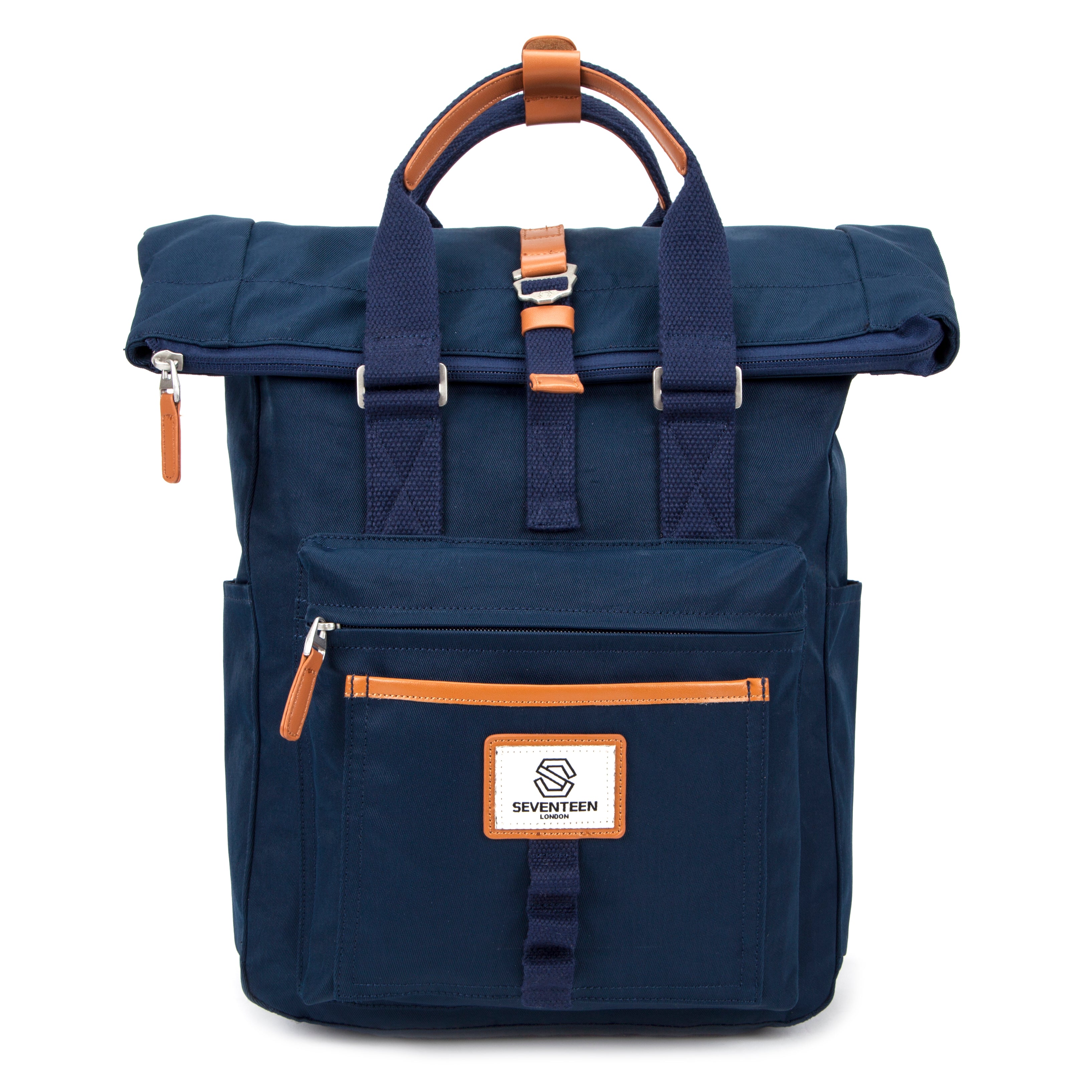 Canary Wharf Backpack - Navy - Seventeen London