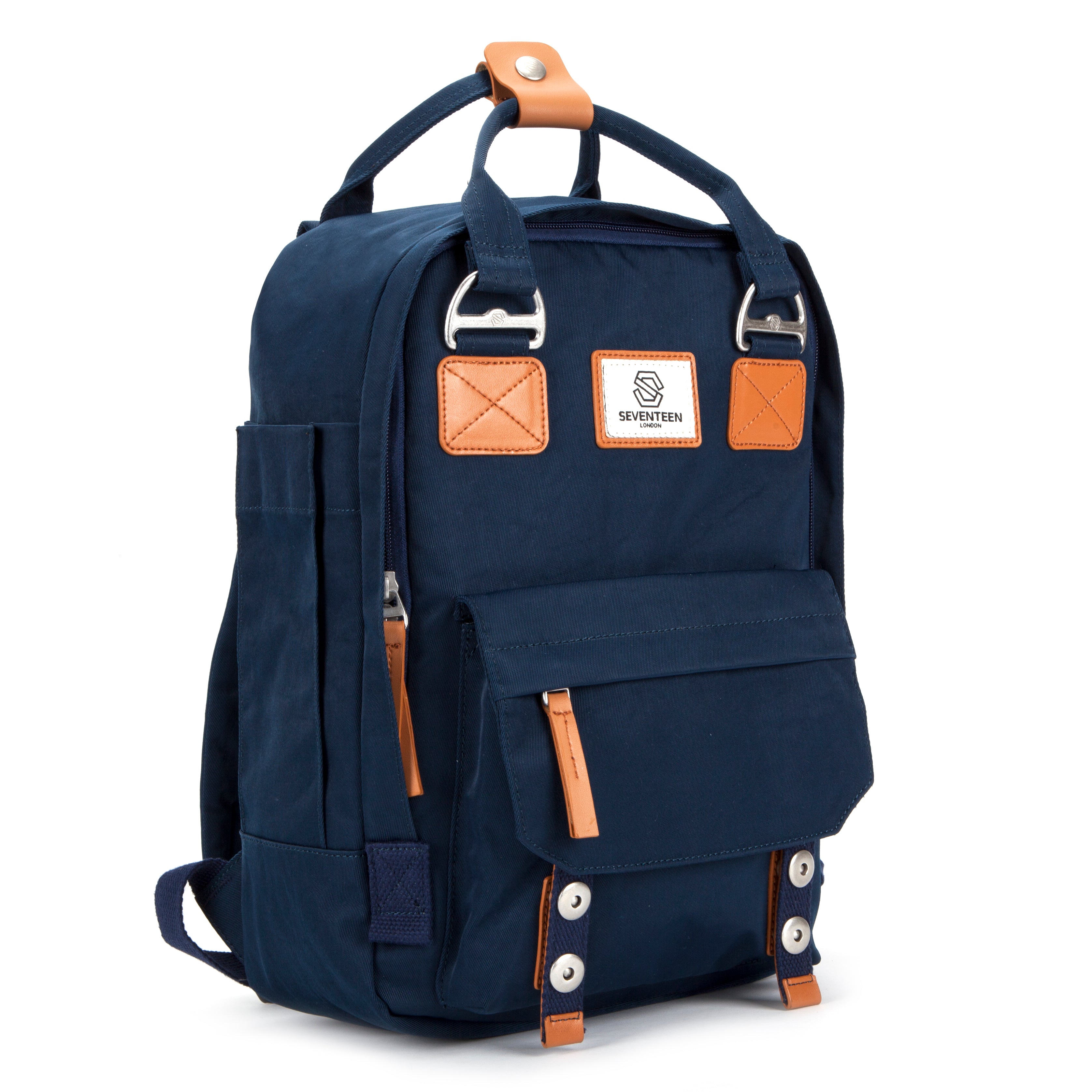 Camden Backpack Navy - Seventeen London