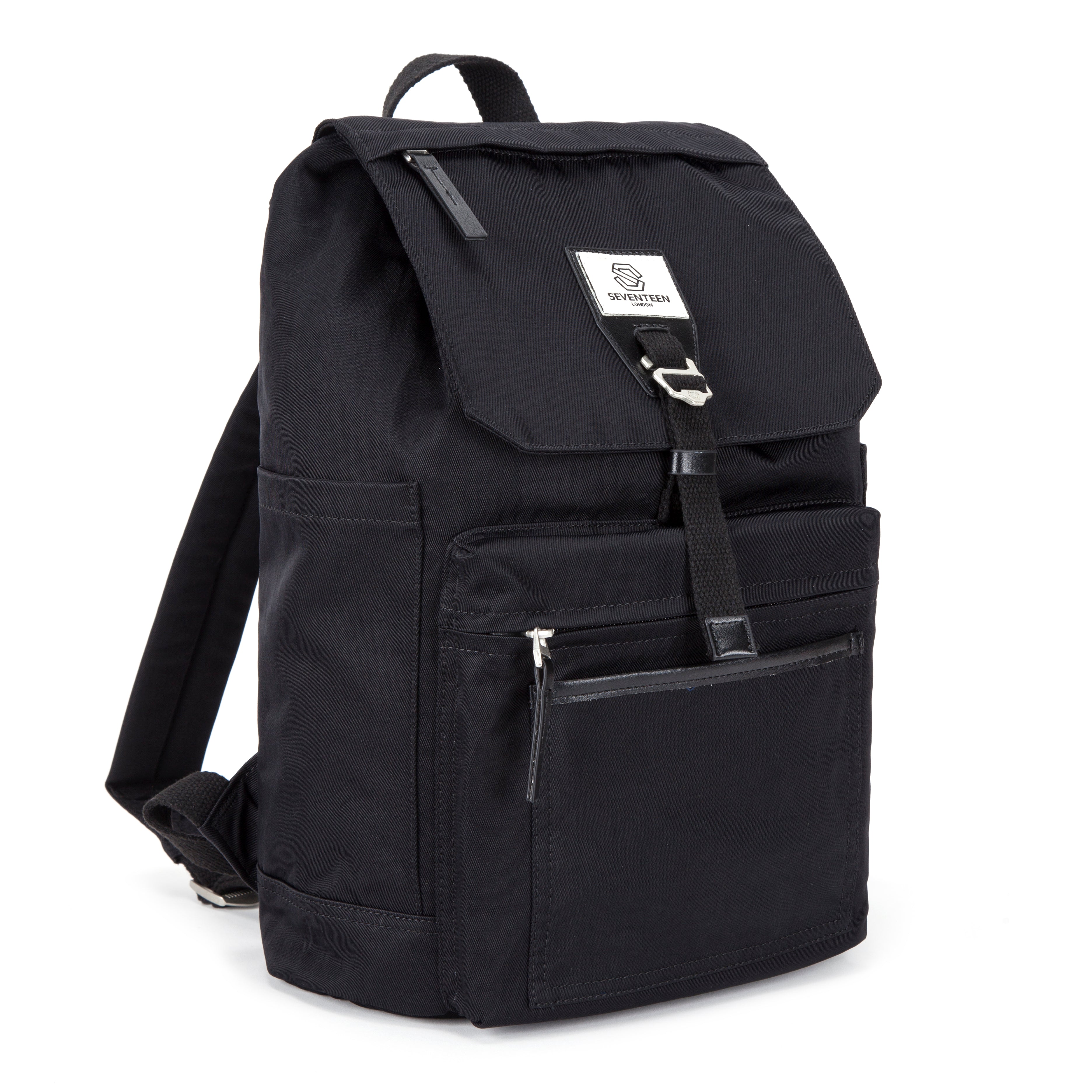 Fulham Backpack - Black - Seventeen London