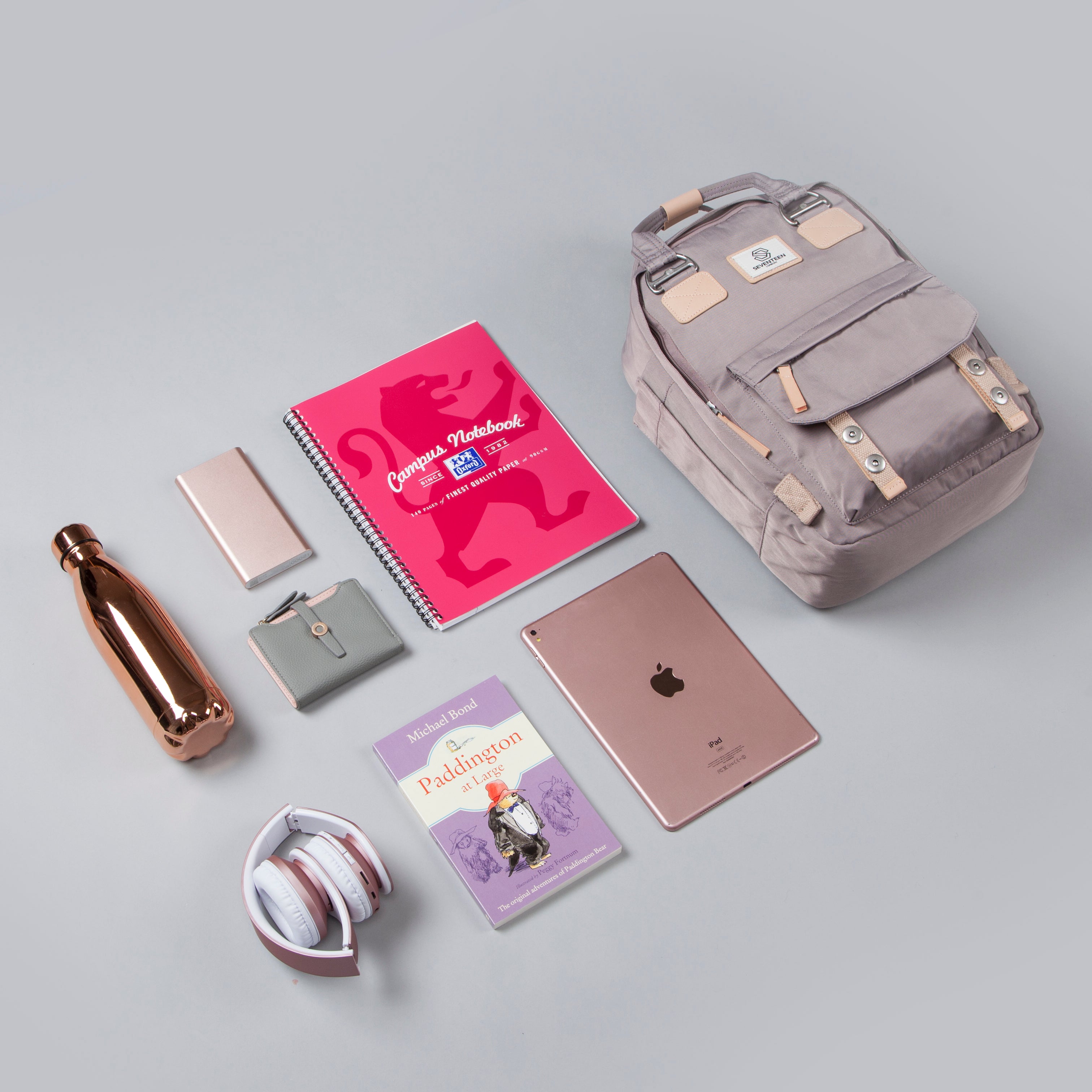 Camden Backpack Lilac - Seventeen London