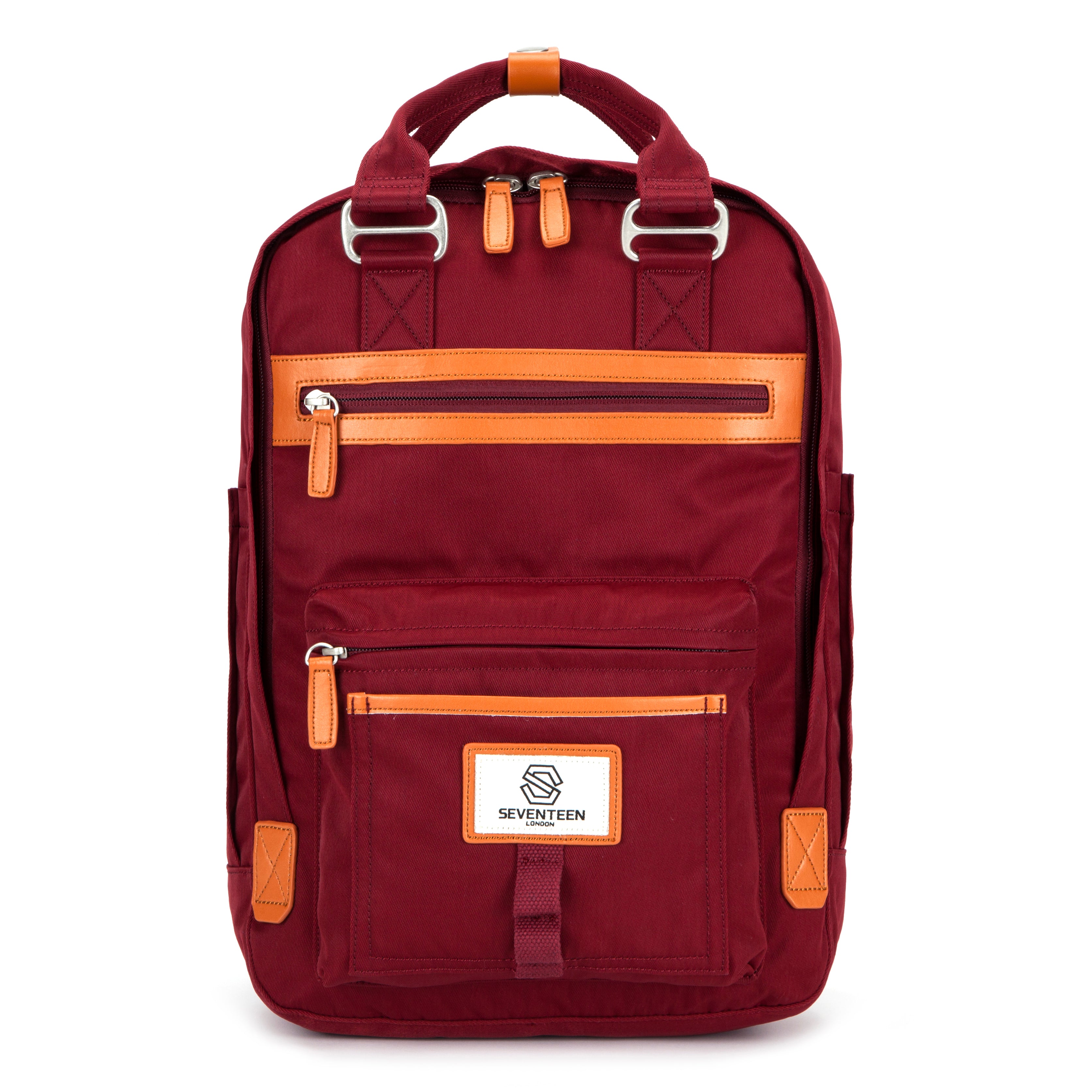 Wimbledon Backpack - Burgundy - Seventeen London