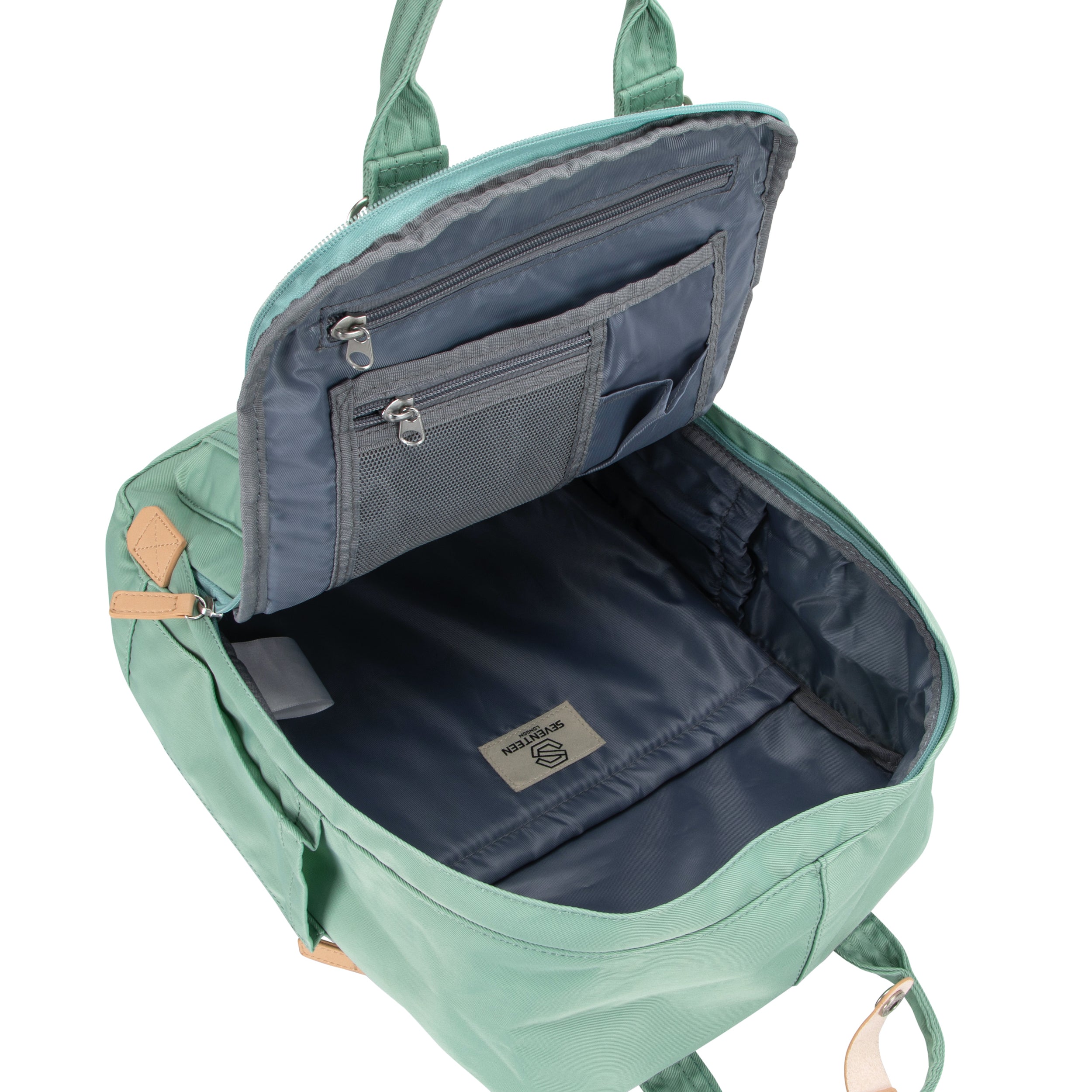 Wimbledon Backpack - Pastel Green - Seventeen London