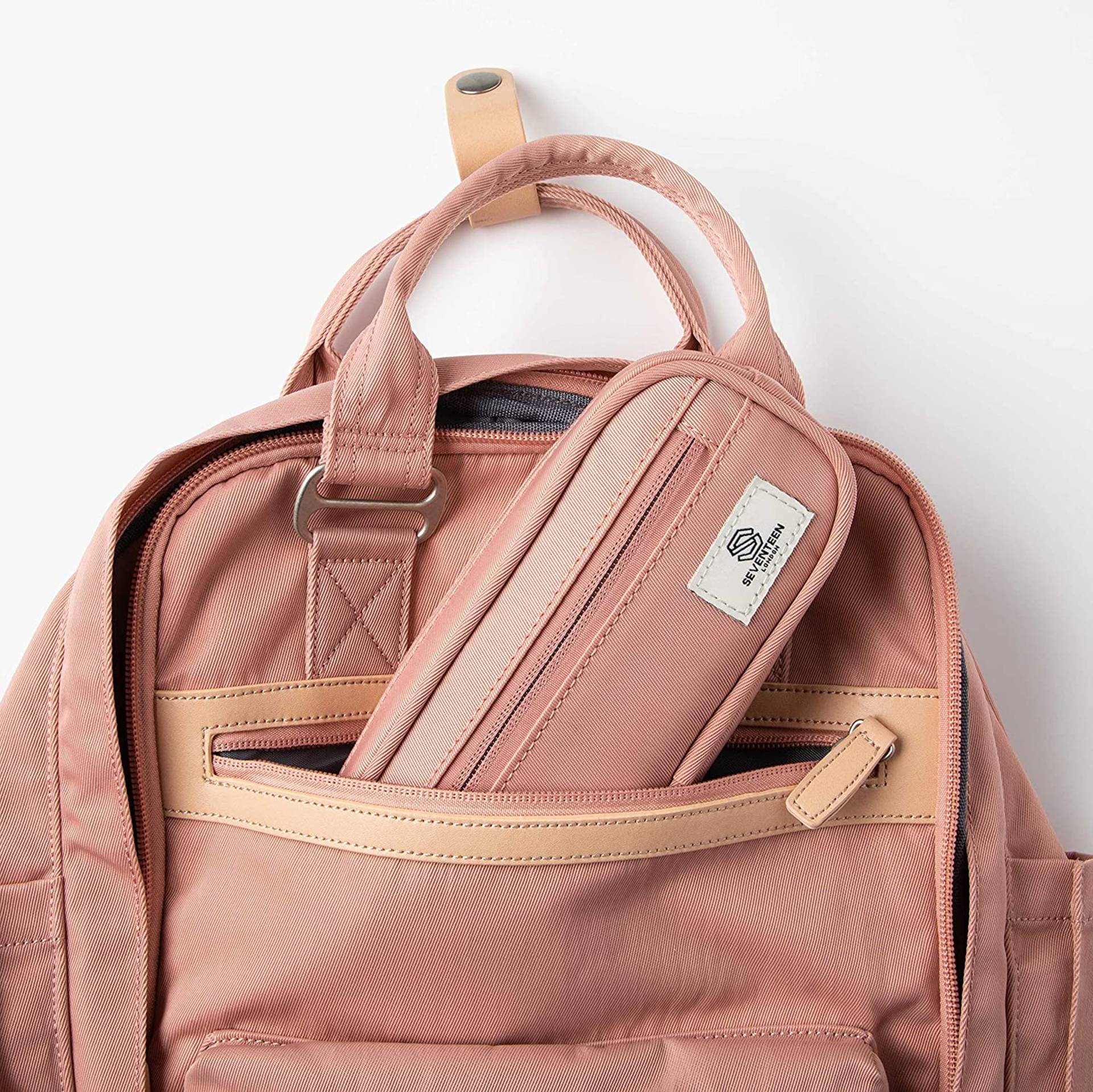 Mitcham Pencil Case - Pink - Seventeen London