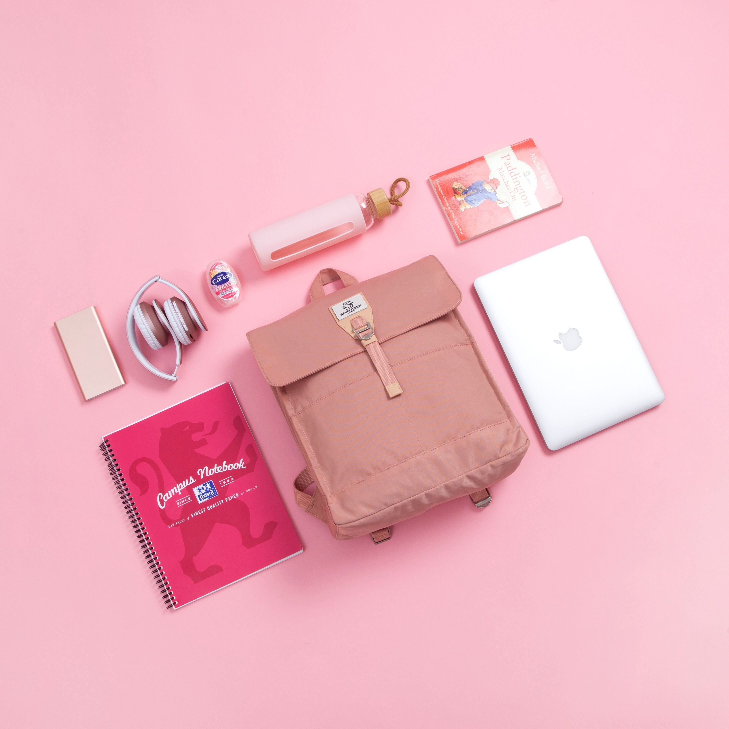 Ilford Backpack Pink - Seventeen London