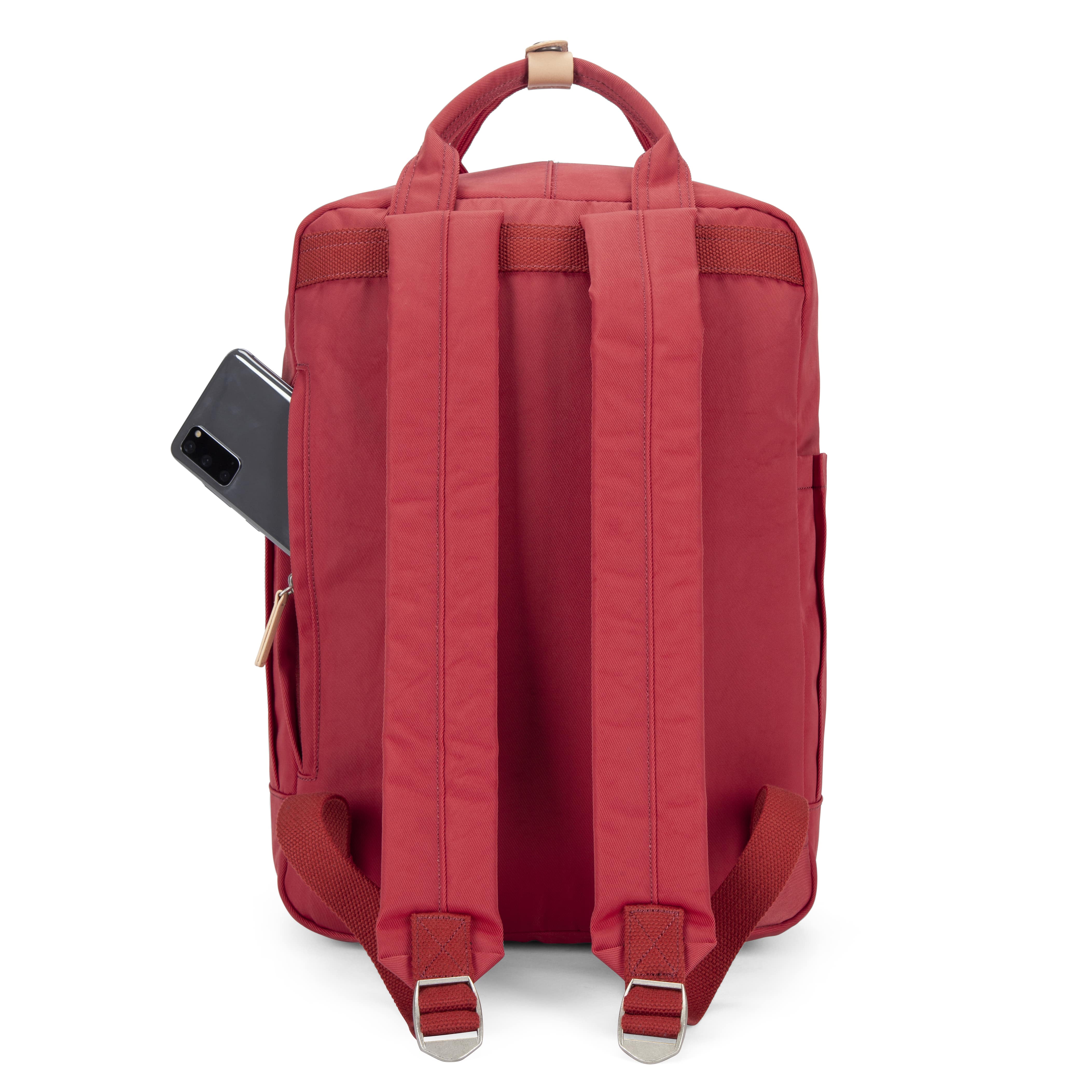 Wimbledon Backpack - Berry Red - Seventeen London
