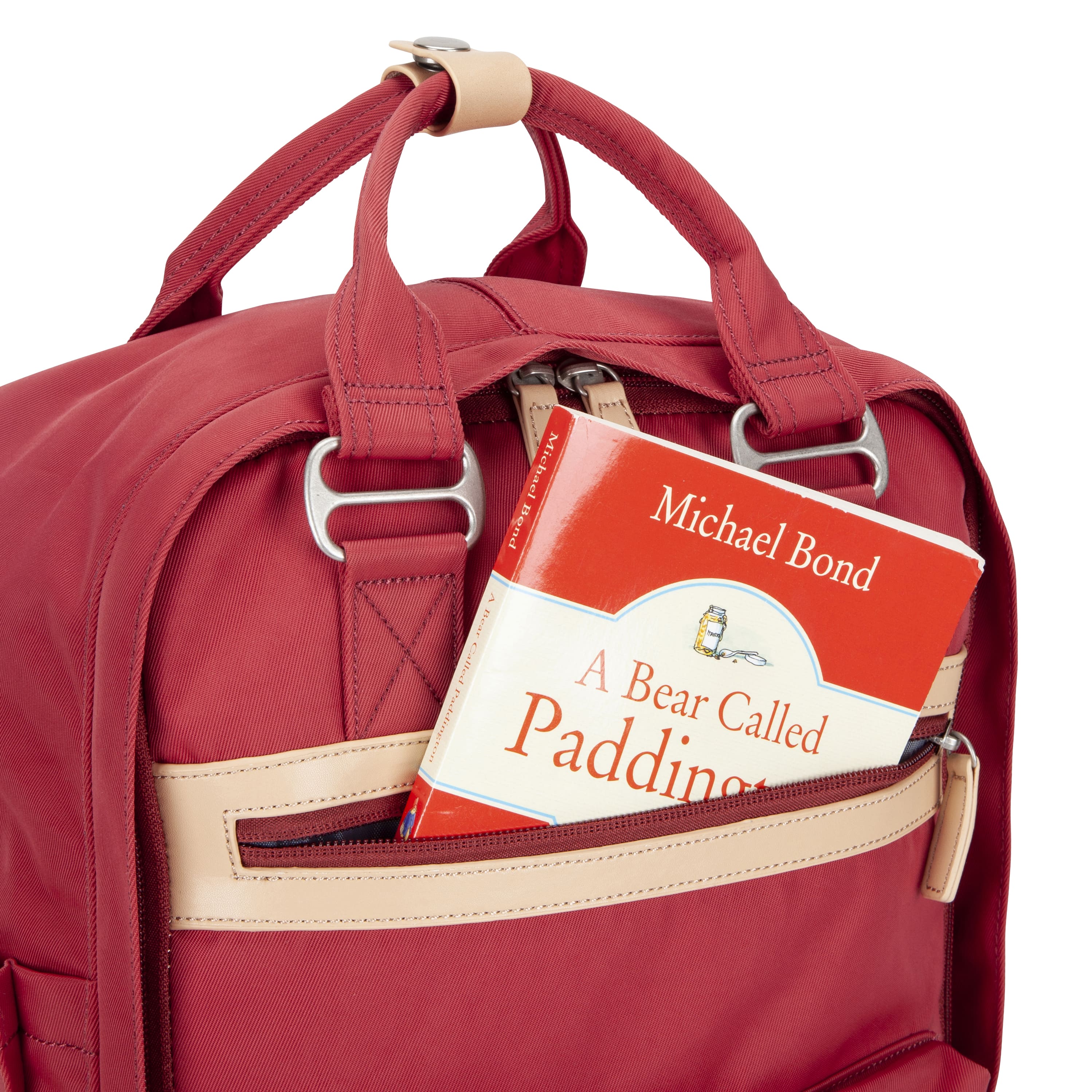 Wimbledon Backpack - Berry Red - Seventeen London