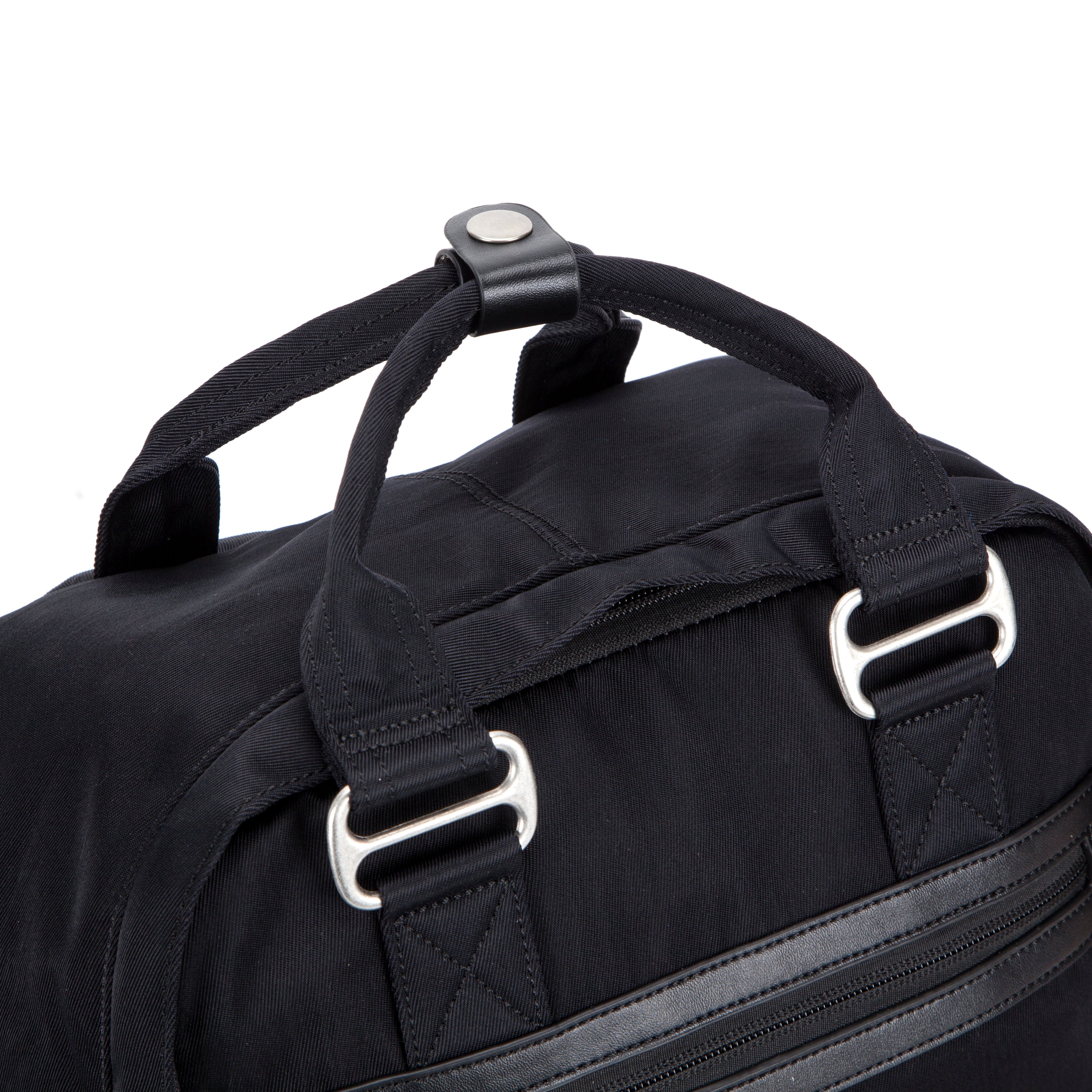 Wimbledon Backpack - Black with Black - Seventeen London