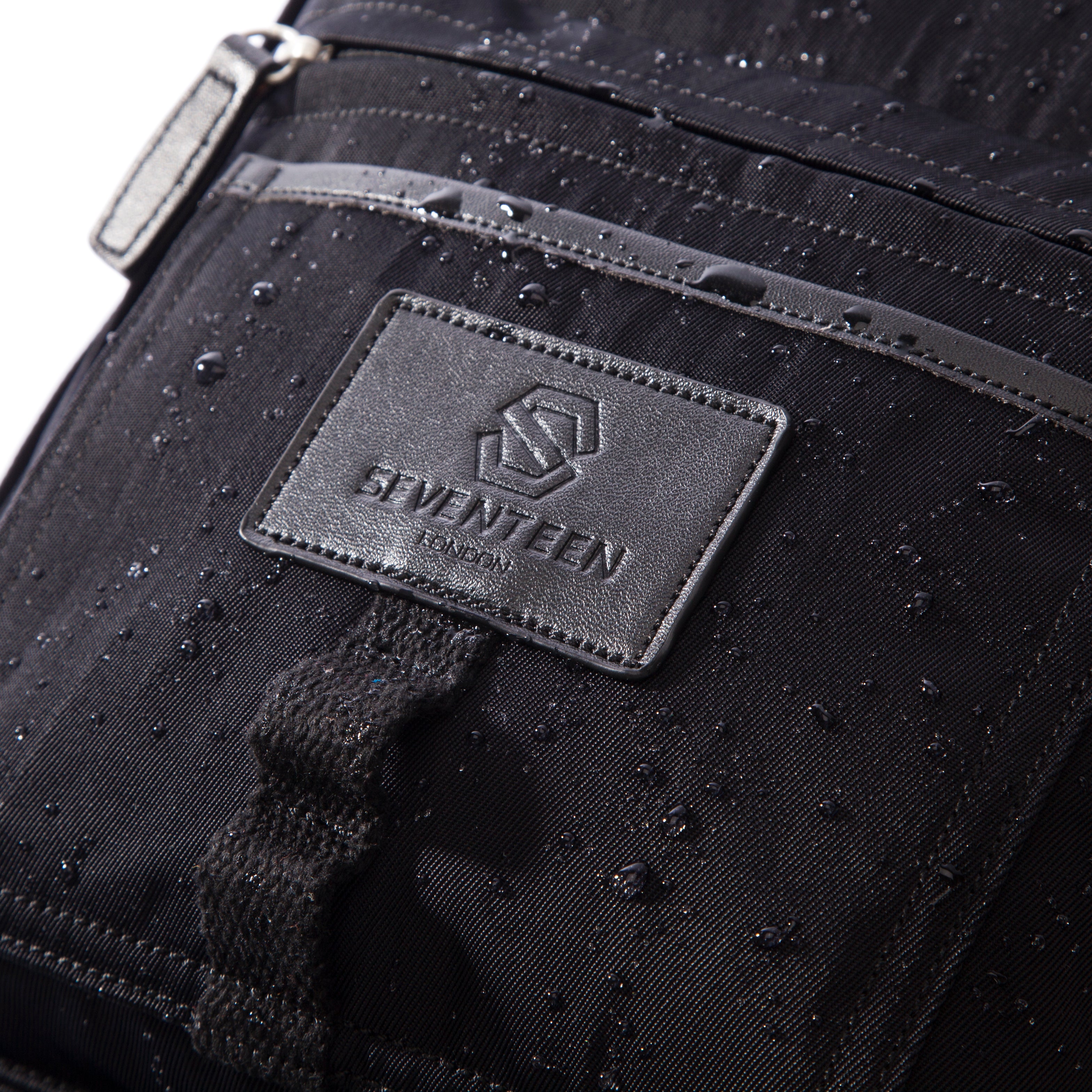 Wimbledon Backpack - Black with Black - Seventeen London